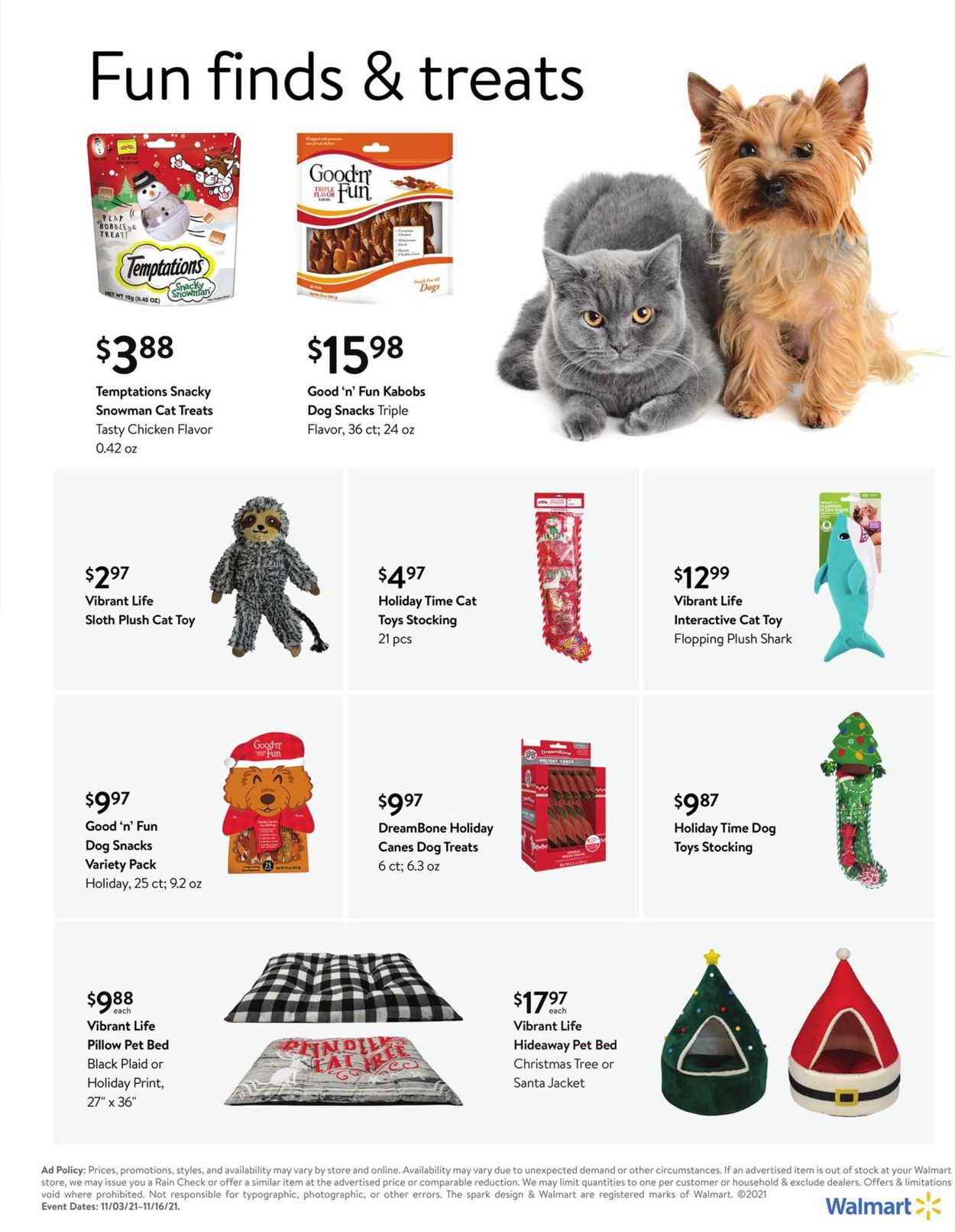 Catalogue Walmart from 11/03/2021