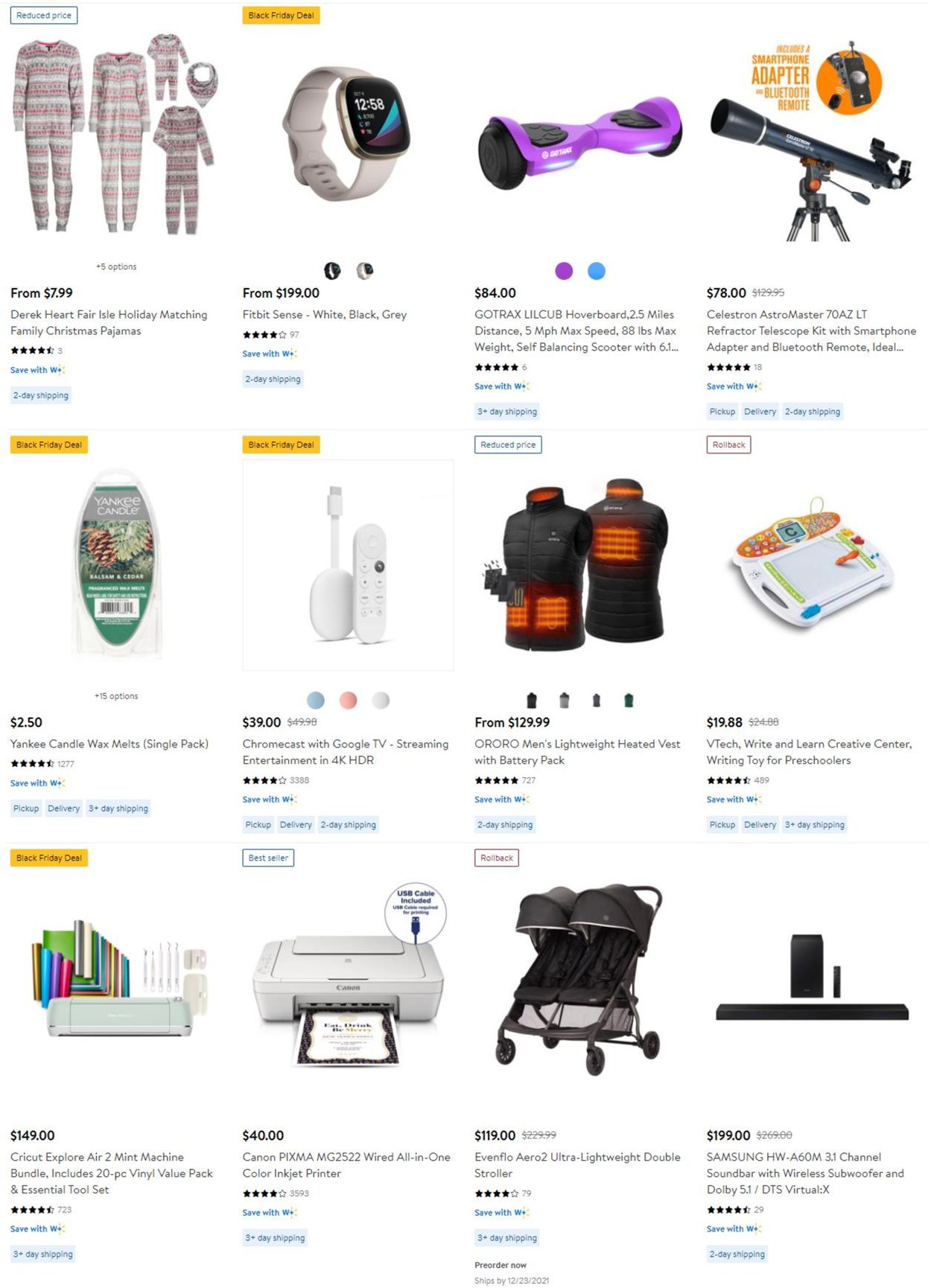 Catalogue Walmart CYBER MONDAY 2021 from 11/29/2021