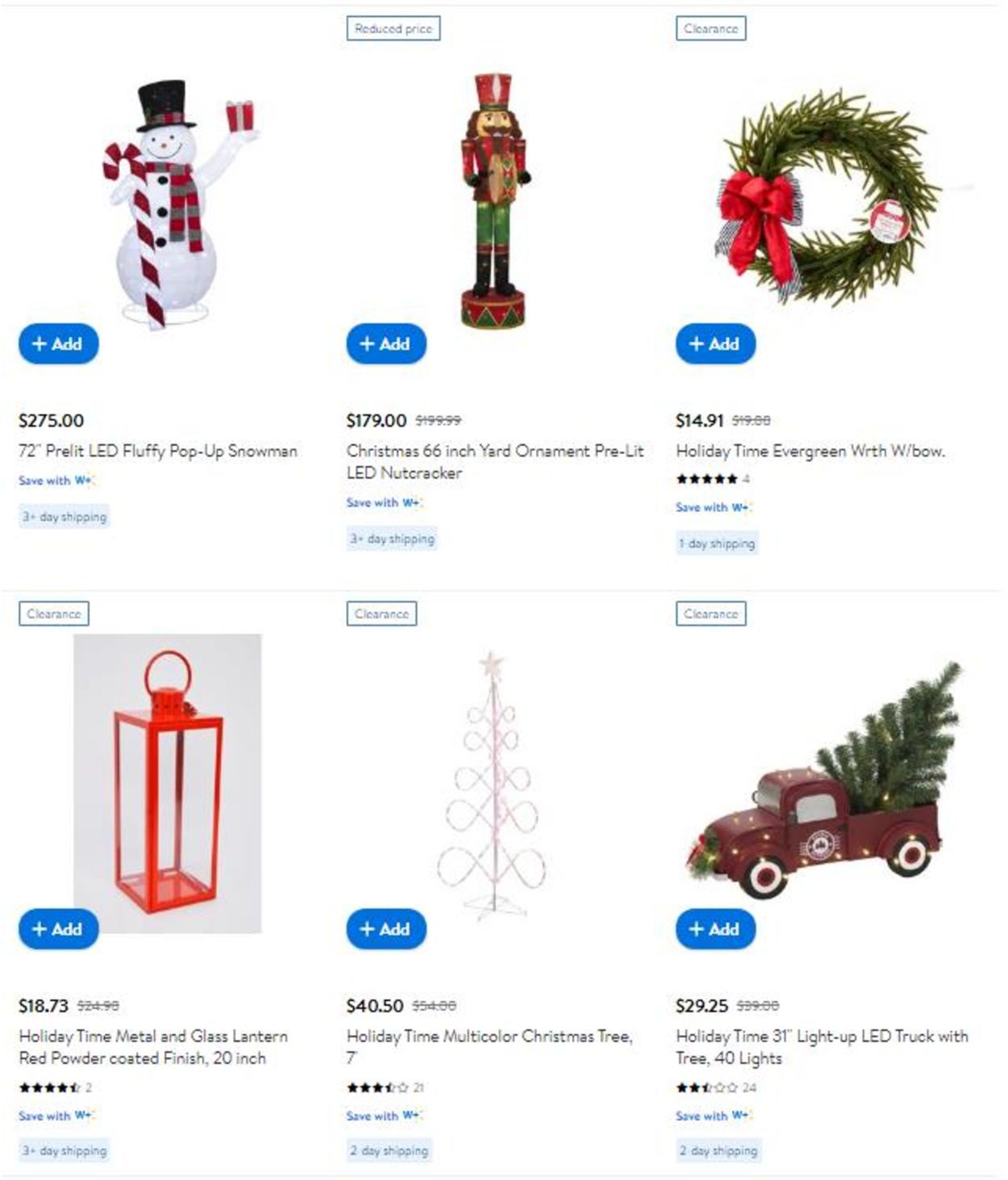 Catalogue Walmart CHRISTMAS 2021 from 12/21/2021