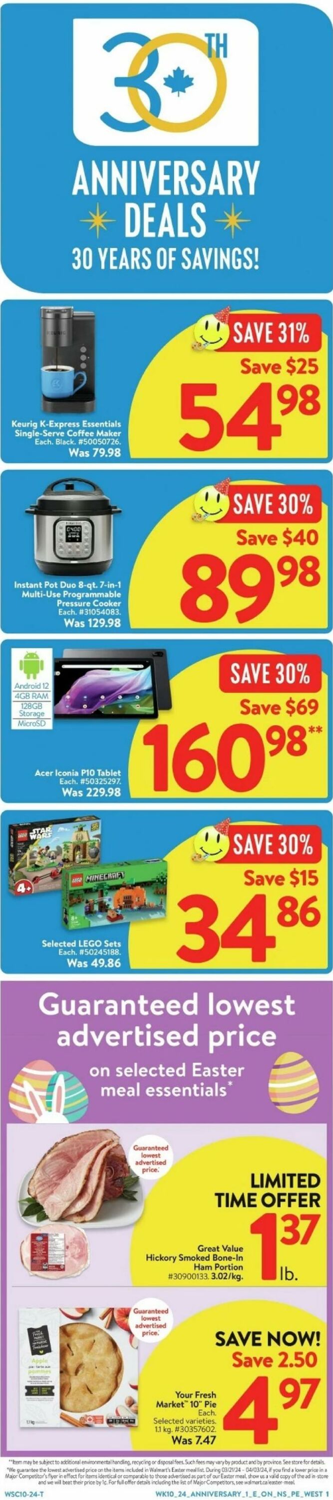 Catalogue Walmart from 03/28/2024