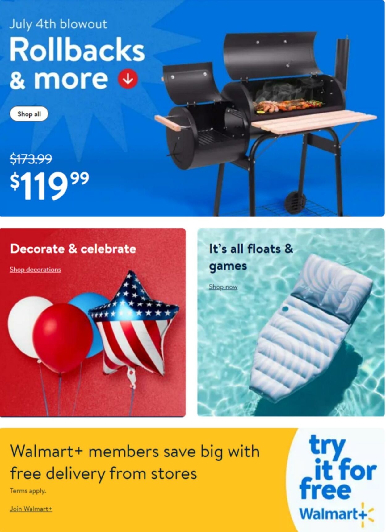 Catalogue Walmart from 07/01/2024