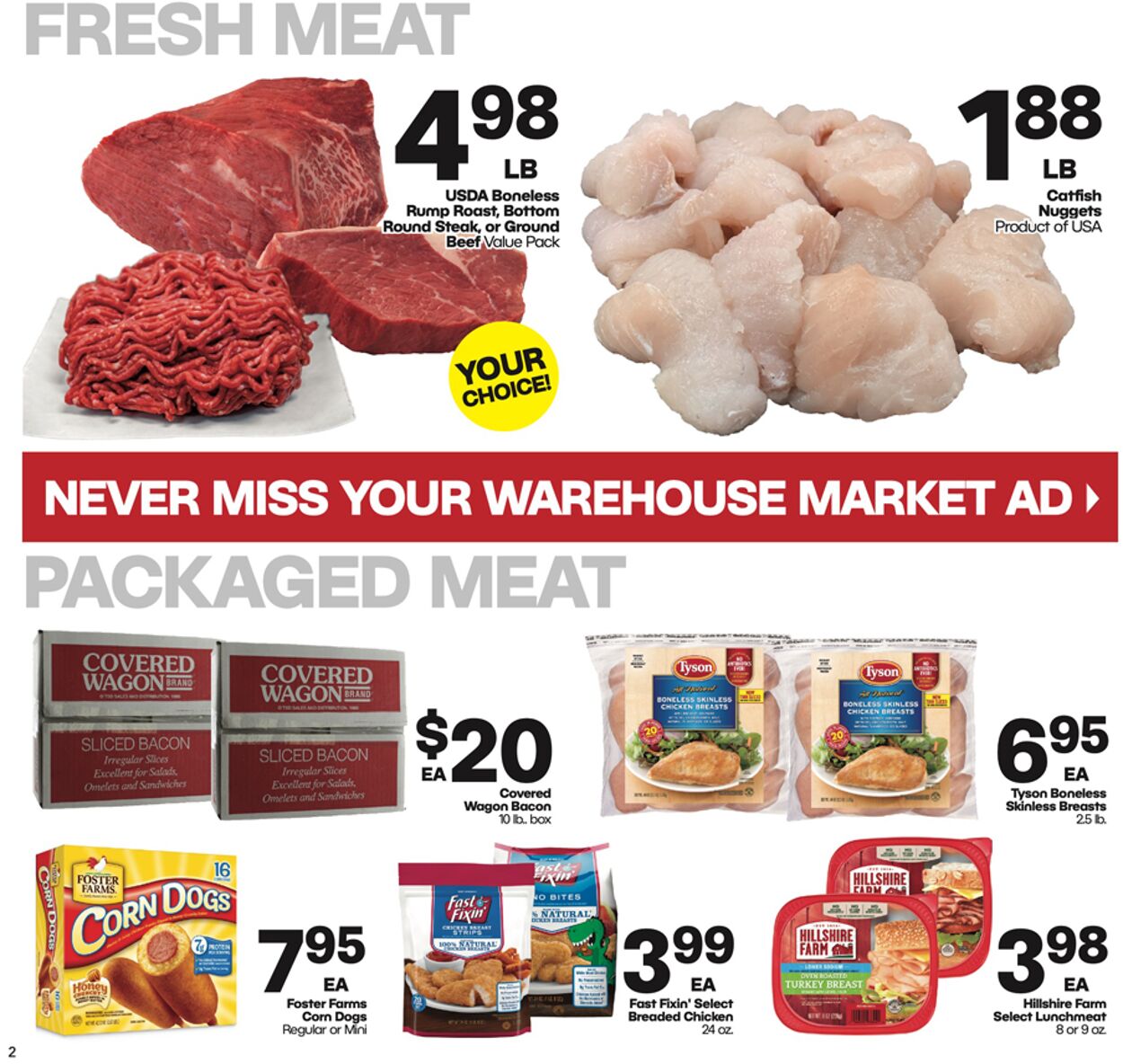 Catalogue Warehouse Market from 08/02/2023