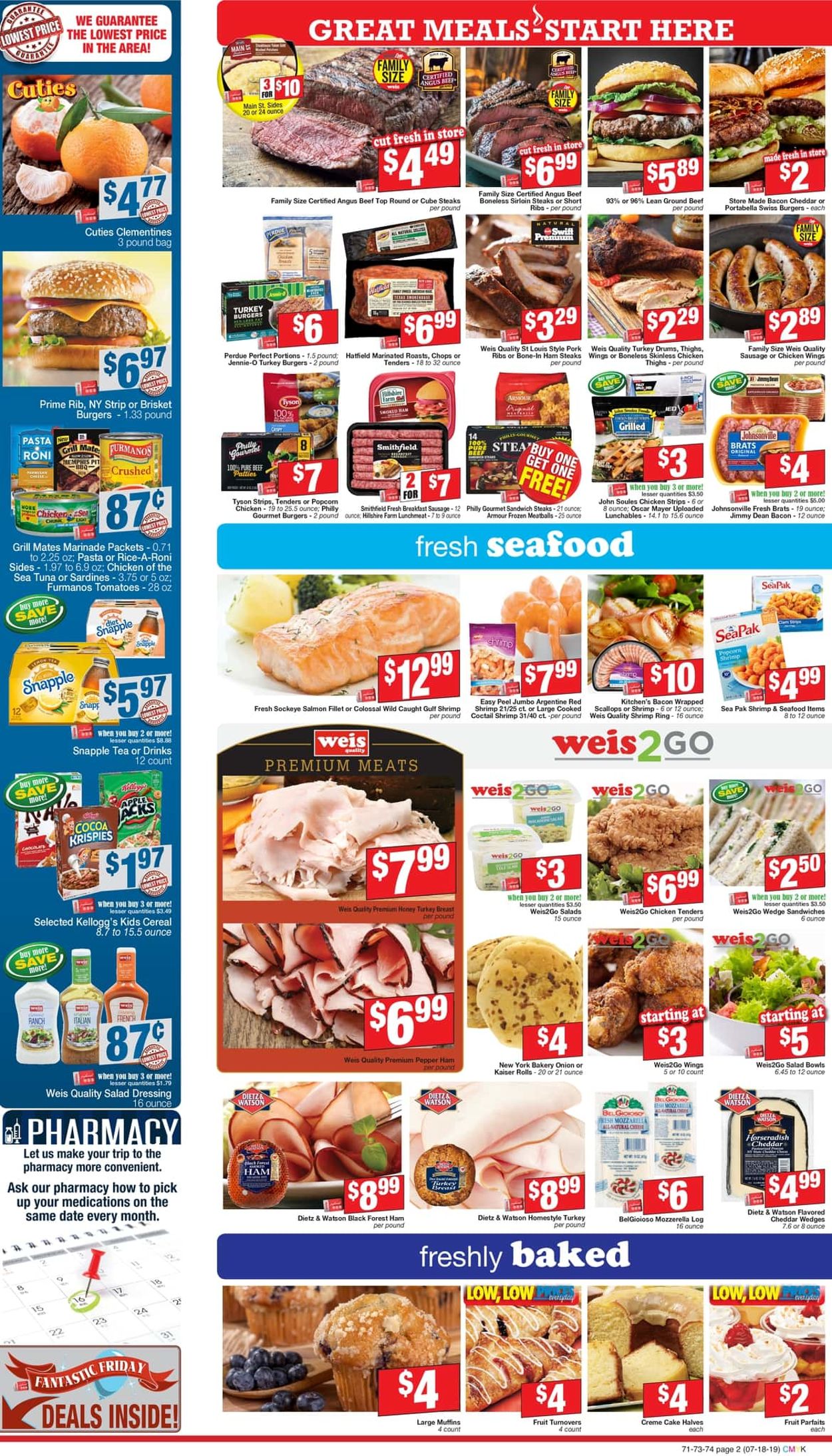 Catalogue Weis from 07/18/2019
