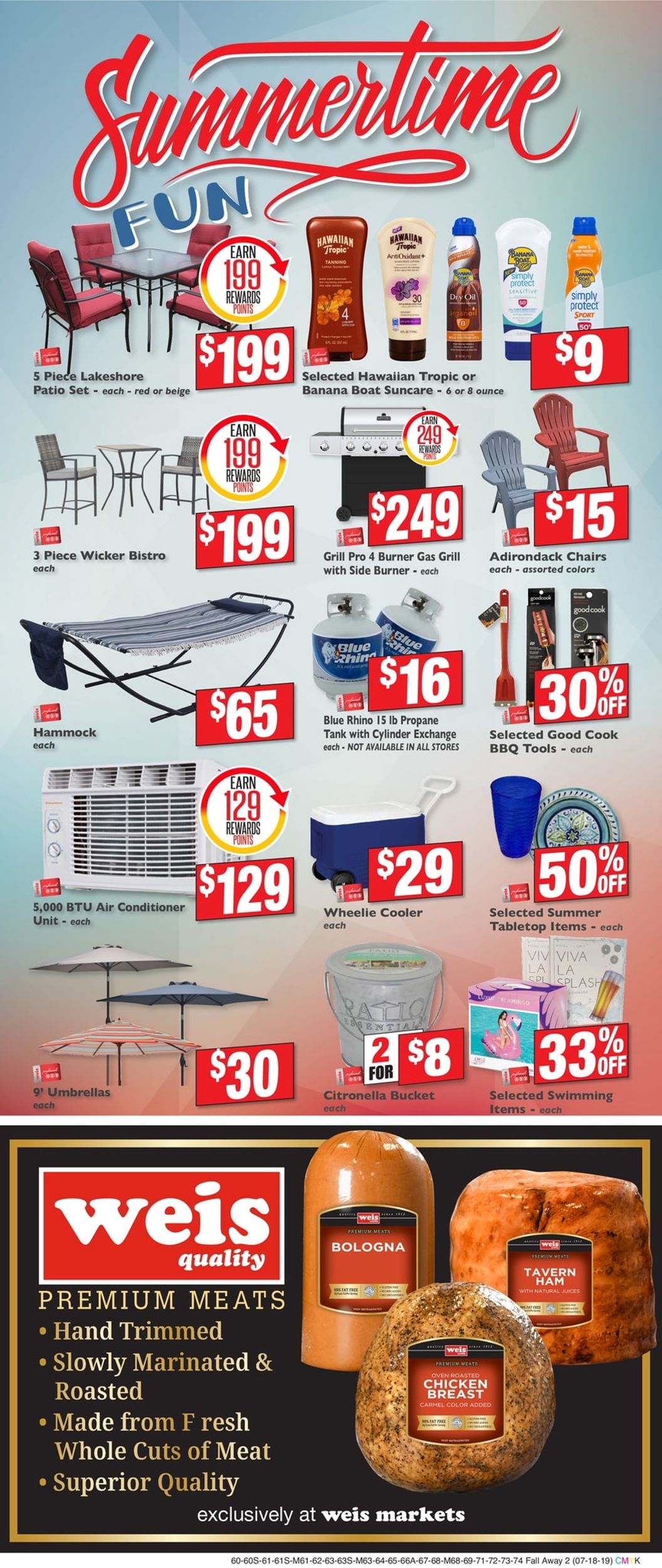 Catalogue Weis from 07/18/2019
