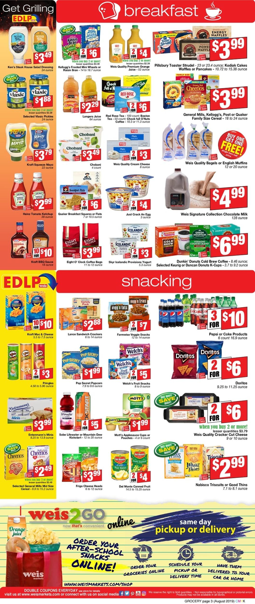 Catalogue Weis from 07/25/2019