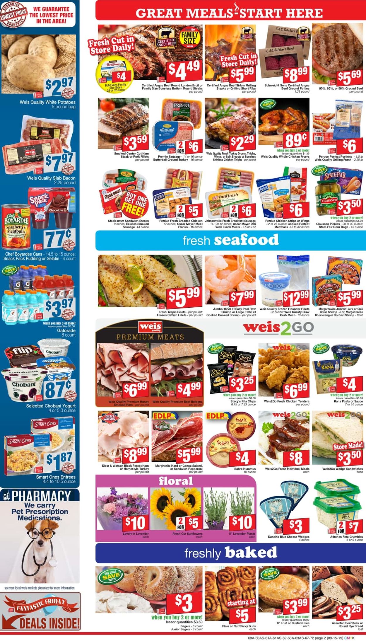 Catalogue Weis from 08/15/2019