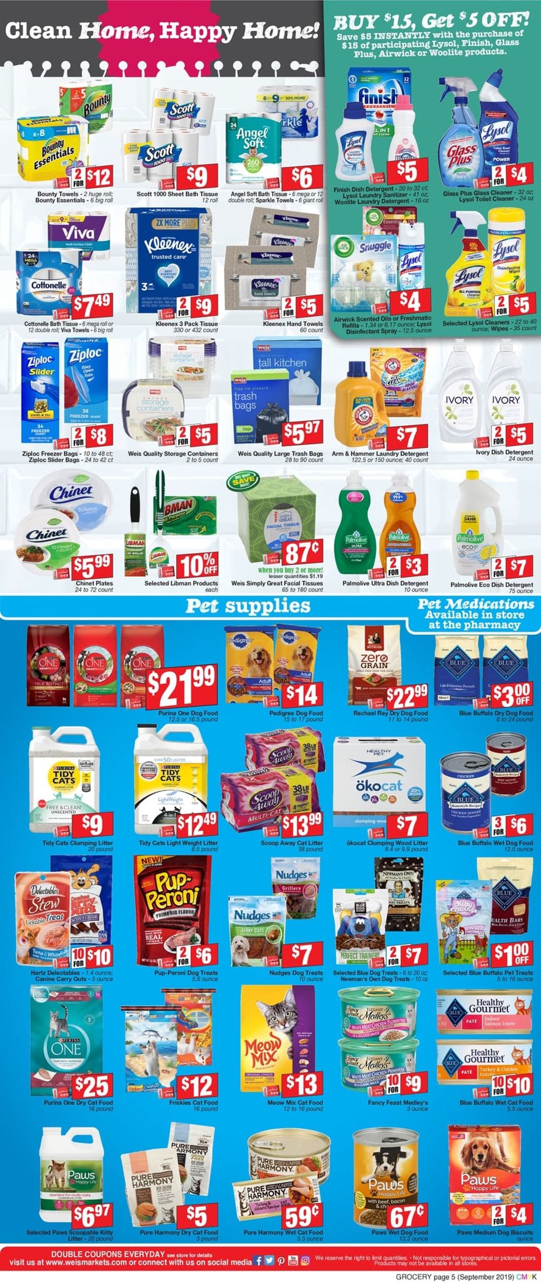 Catalogue Weis from 08/22/2019