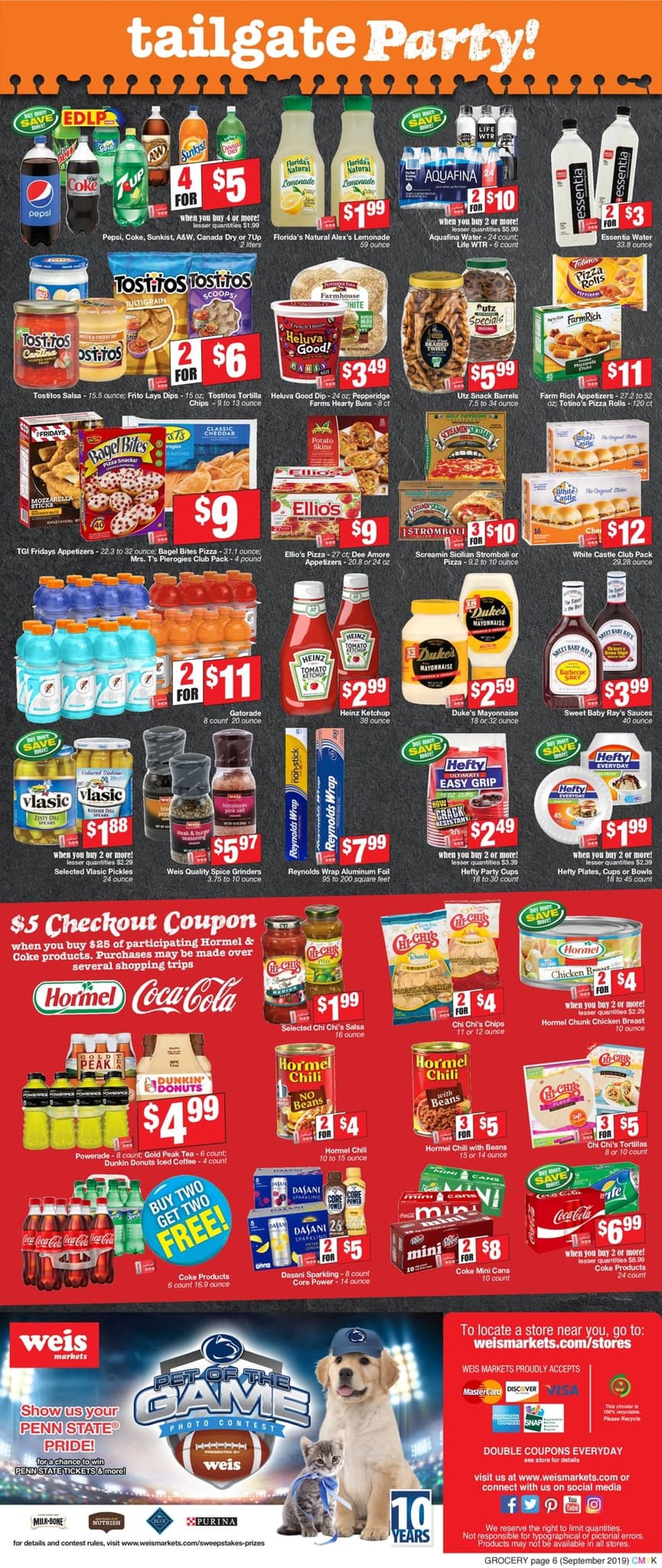 Catalogue Weis from 08/22/2019