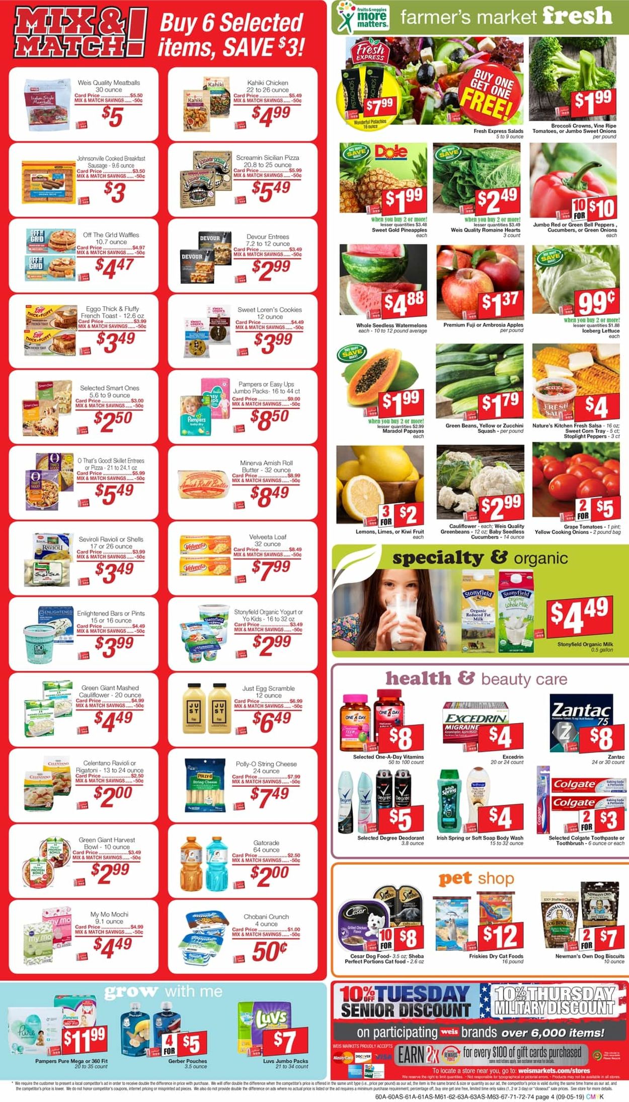 Catalogue Weis from 09/05/2019