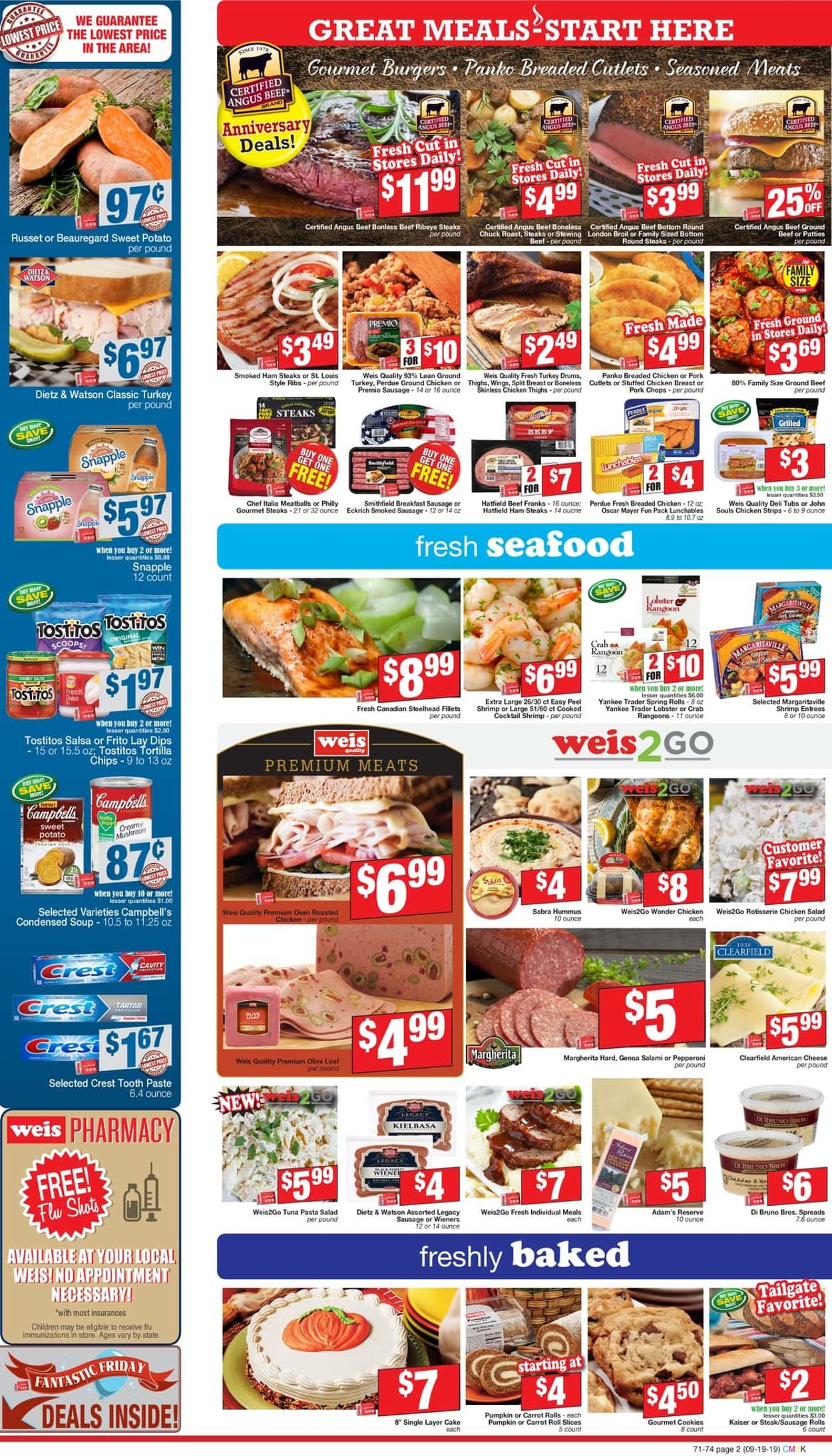 Catalogue Weis from 09/19/2019