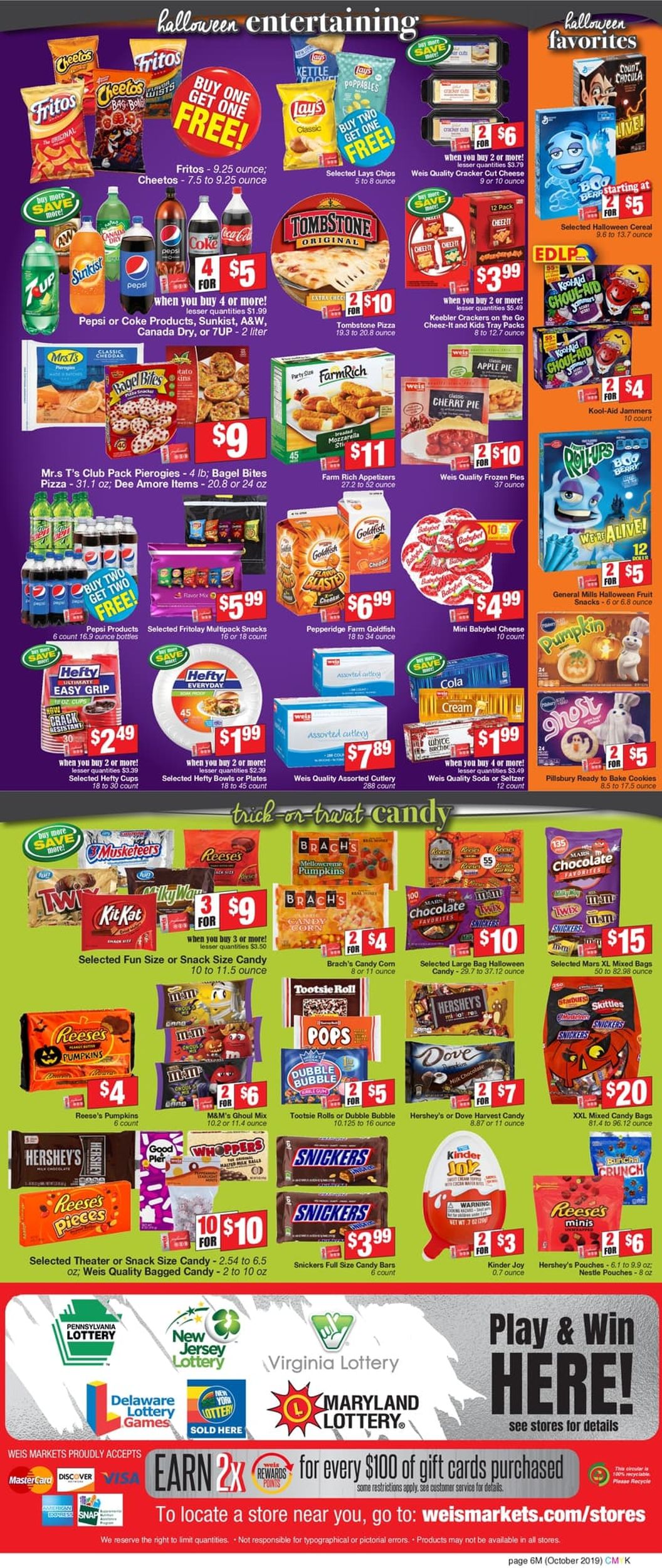 Catalogue Weis from 09/26/2019