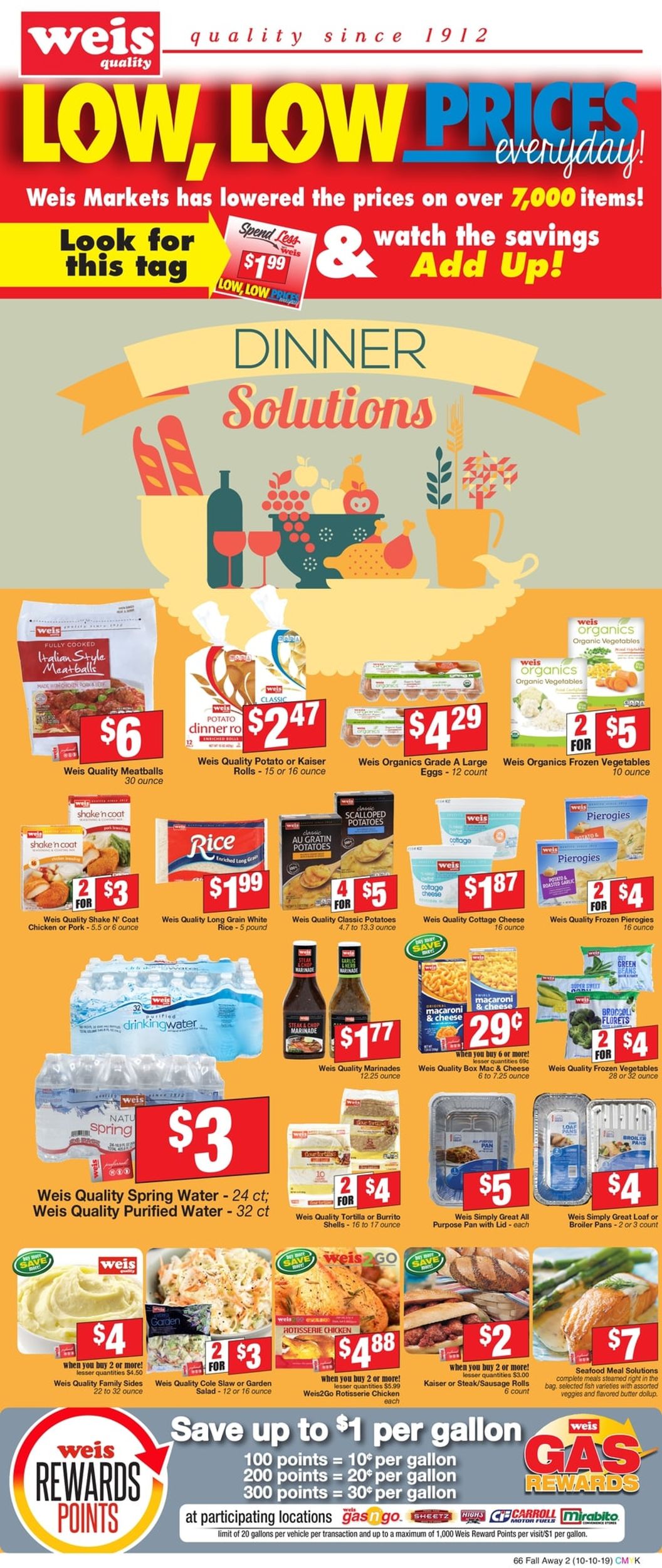 Catalogue Weis from 10/10/2019