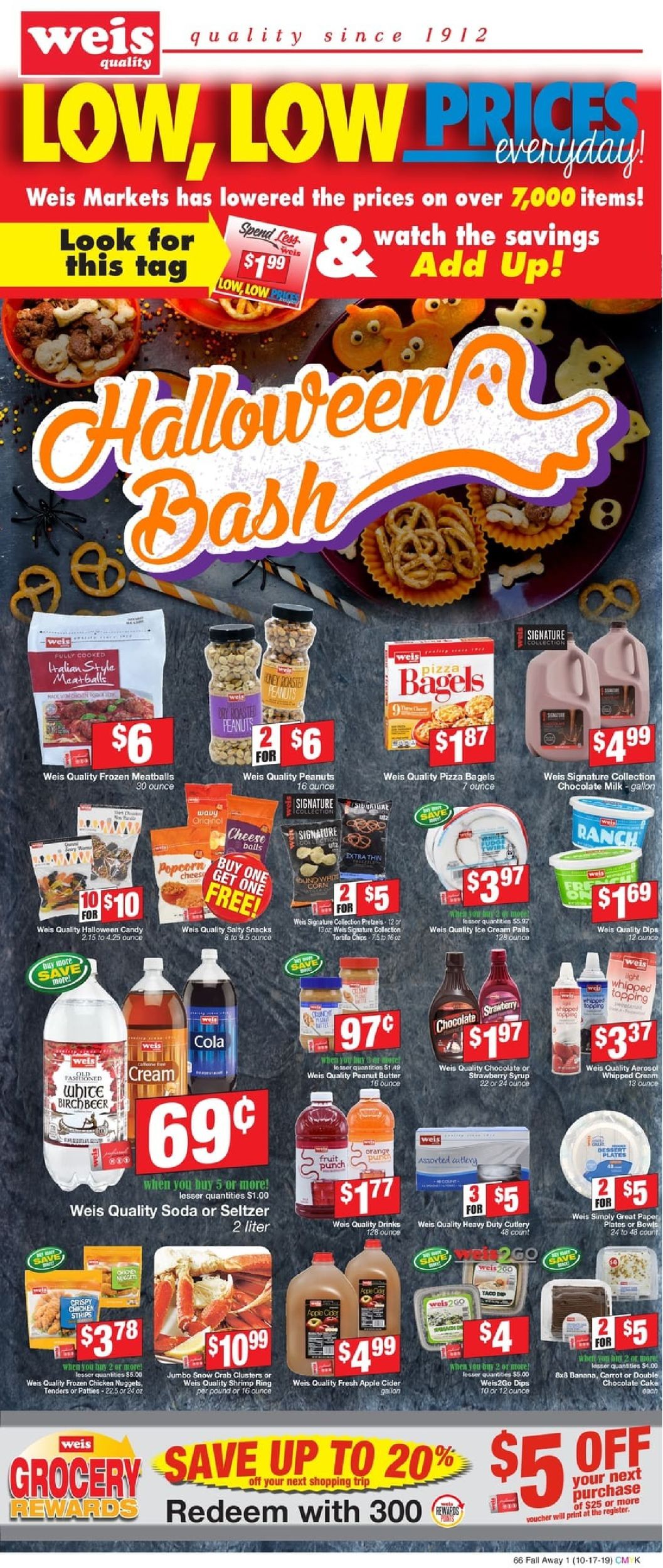 Catalogue Weis from 10/17/2019