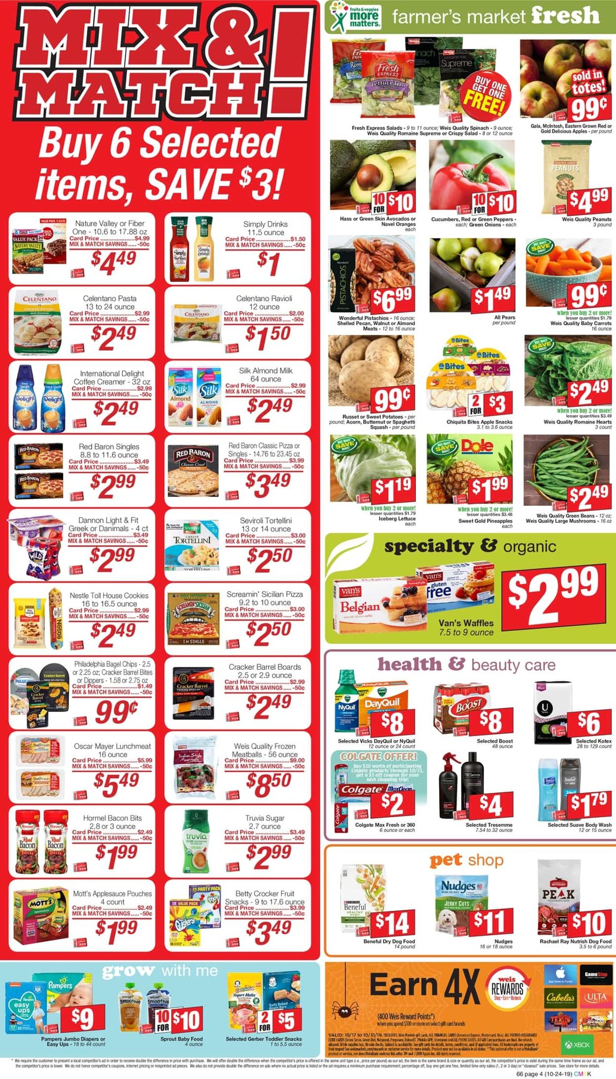 Catalogue Weis from 10/24/2019