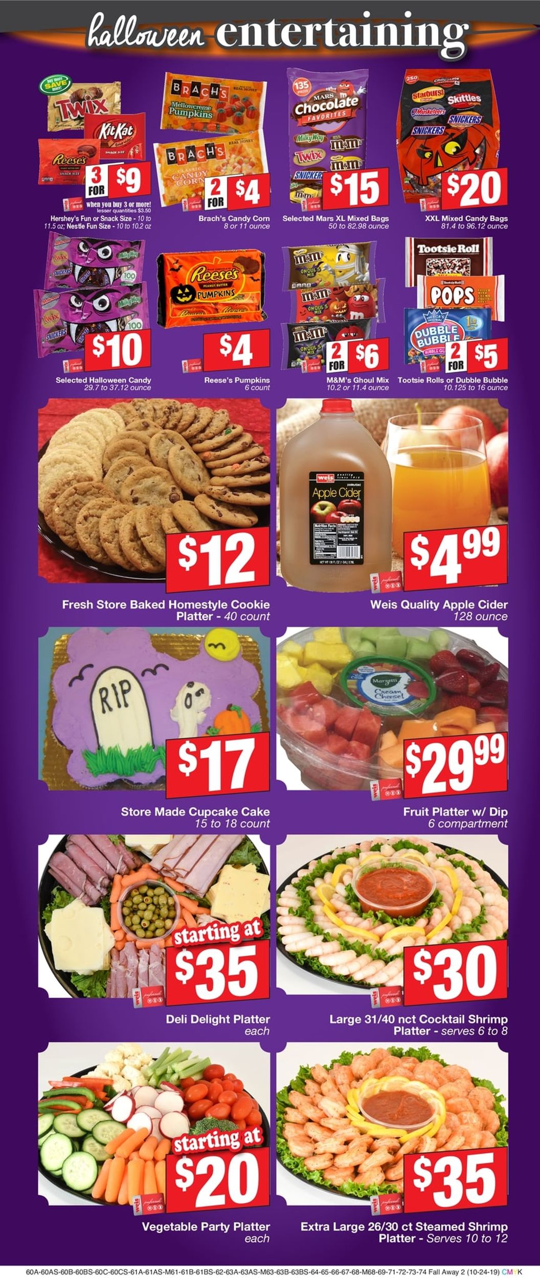 Catalogue Weis from 10/24/2019