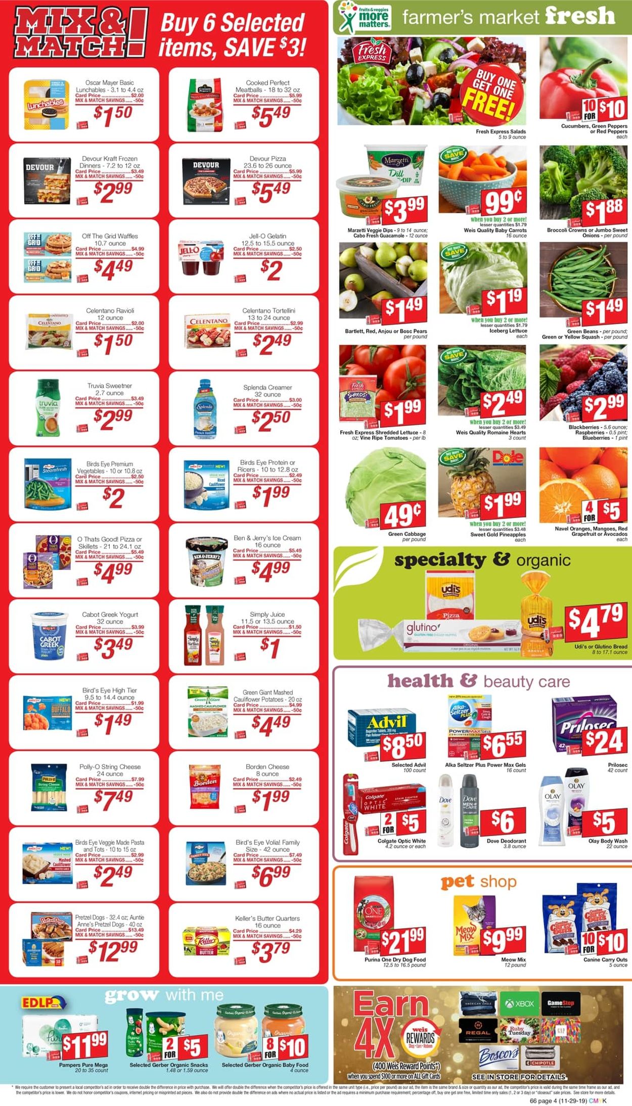 Catalogue Weis from 11/29/2019