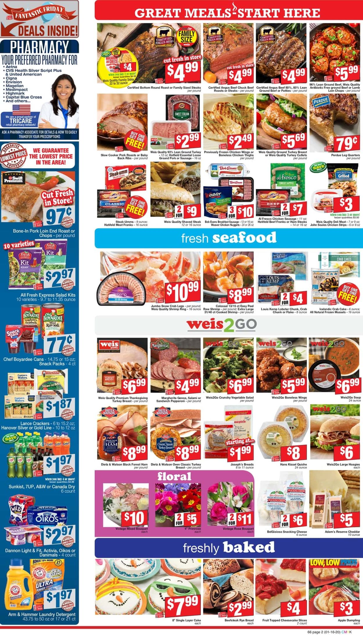 Catalogue Weis from 01/16/2020