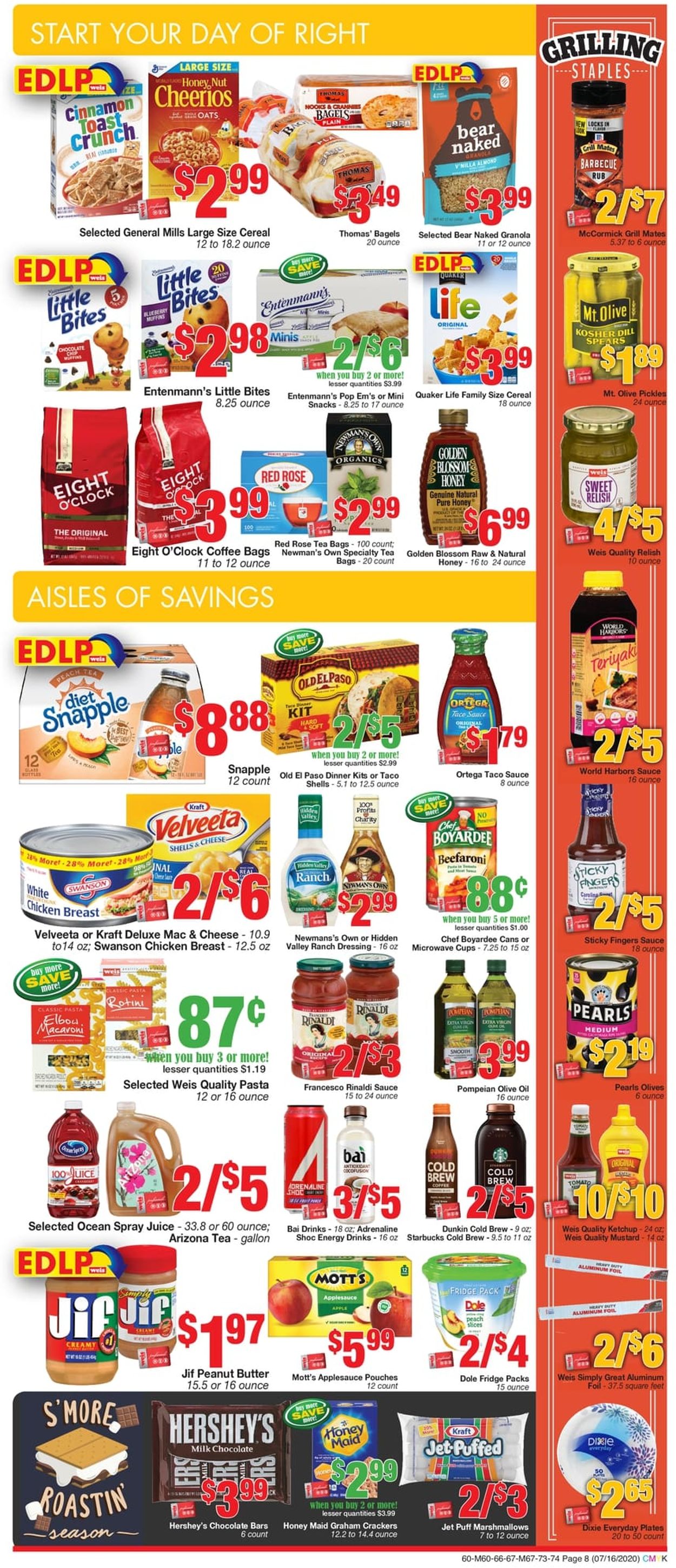 Catalogue Weis from 07/16/2020