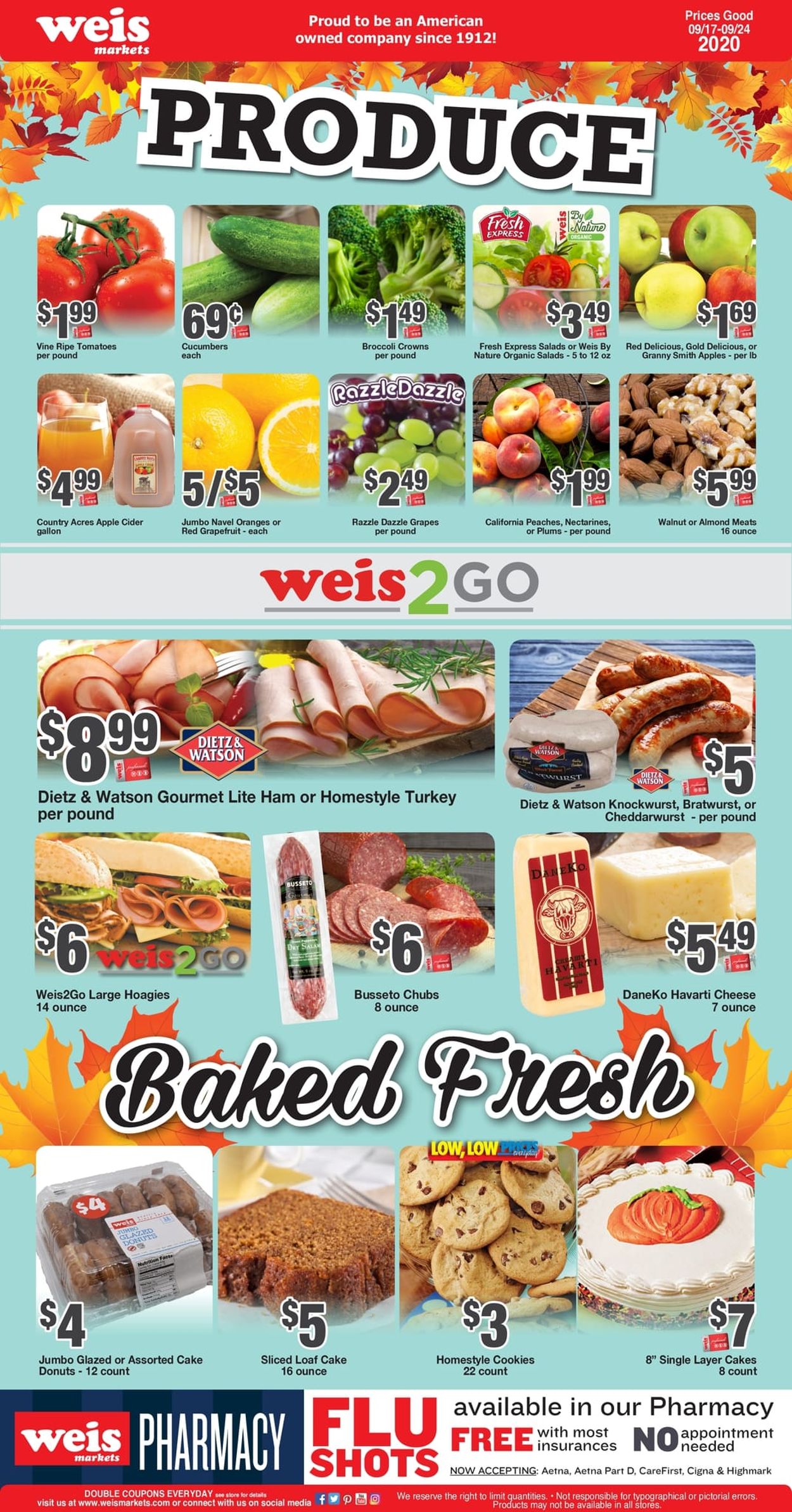 Catalogue Weis from 09/17/2020