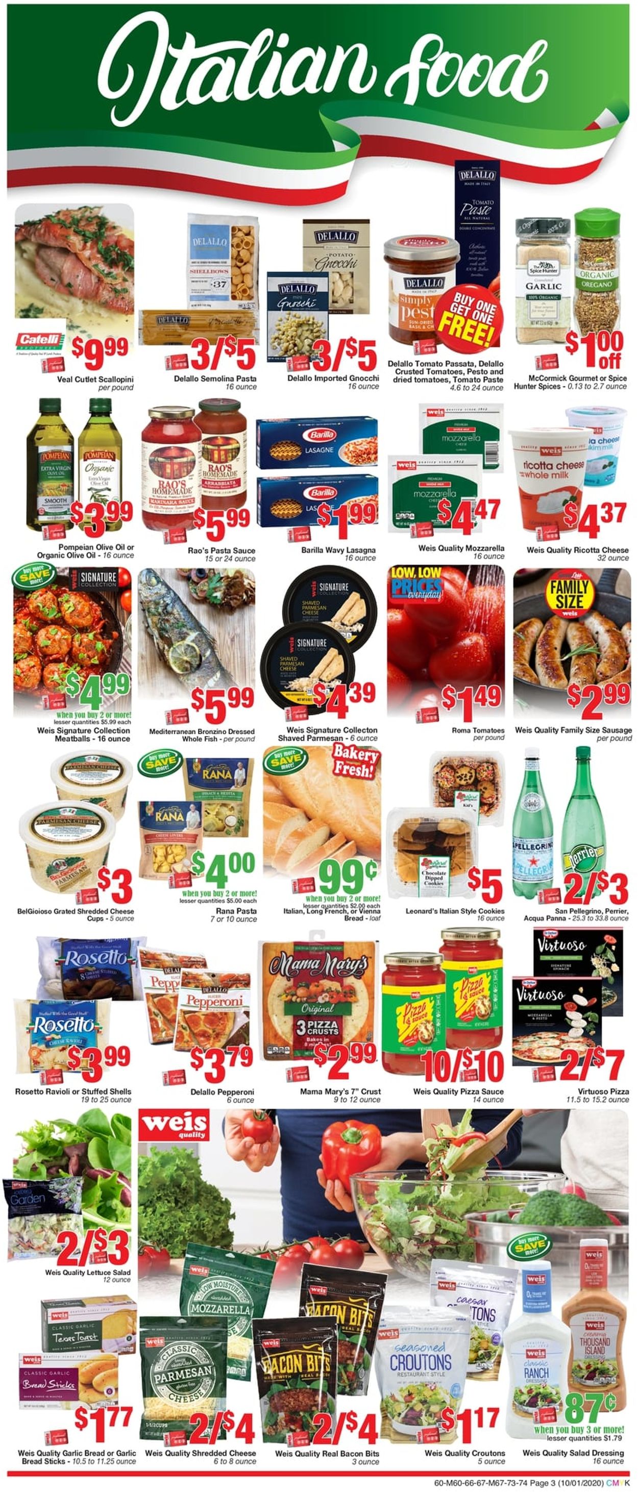 Catalogue Weis from 10/01/2020