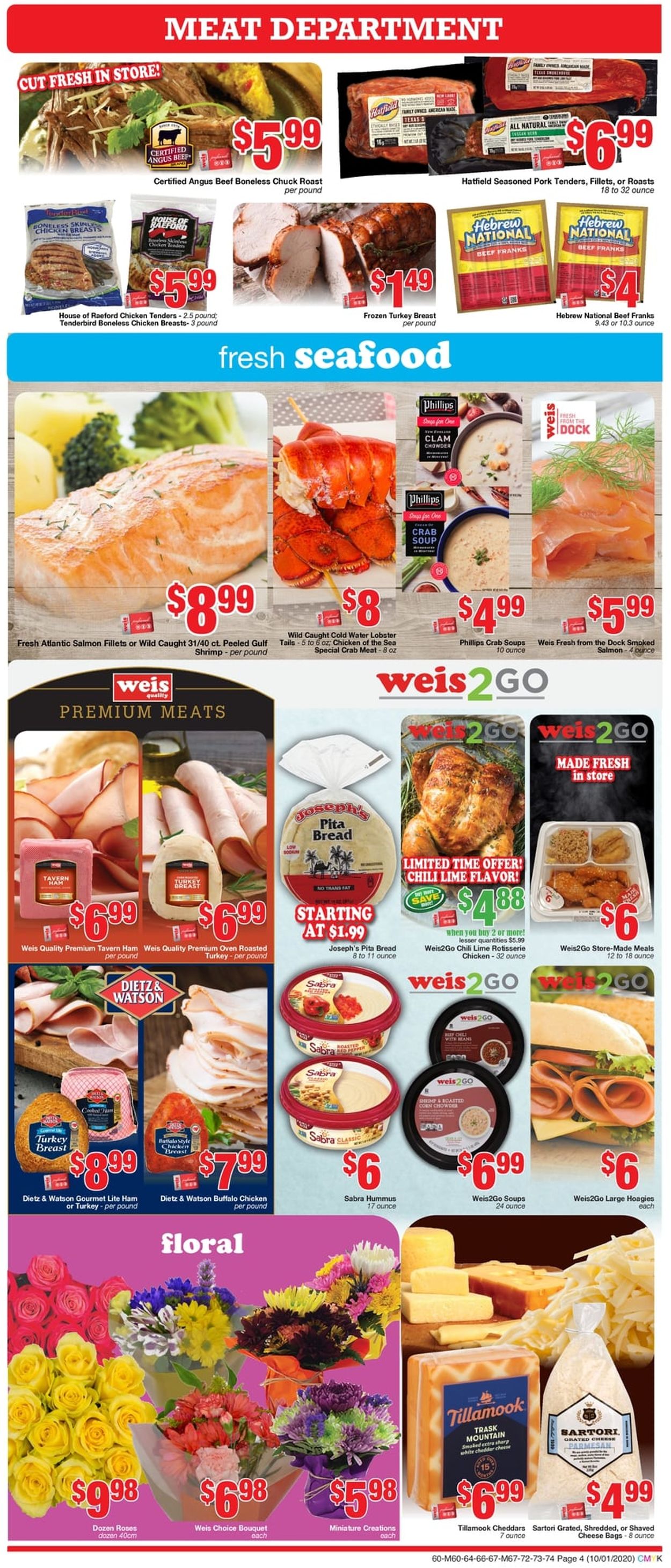 Catalogue Weis from 10/01/2020