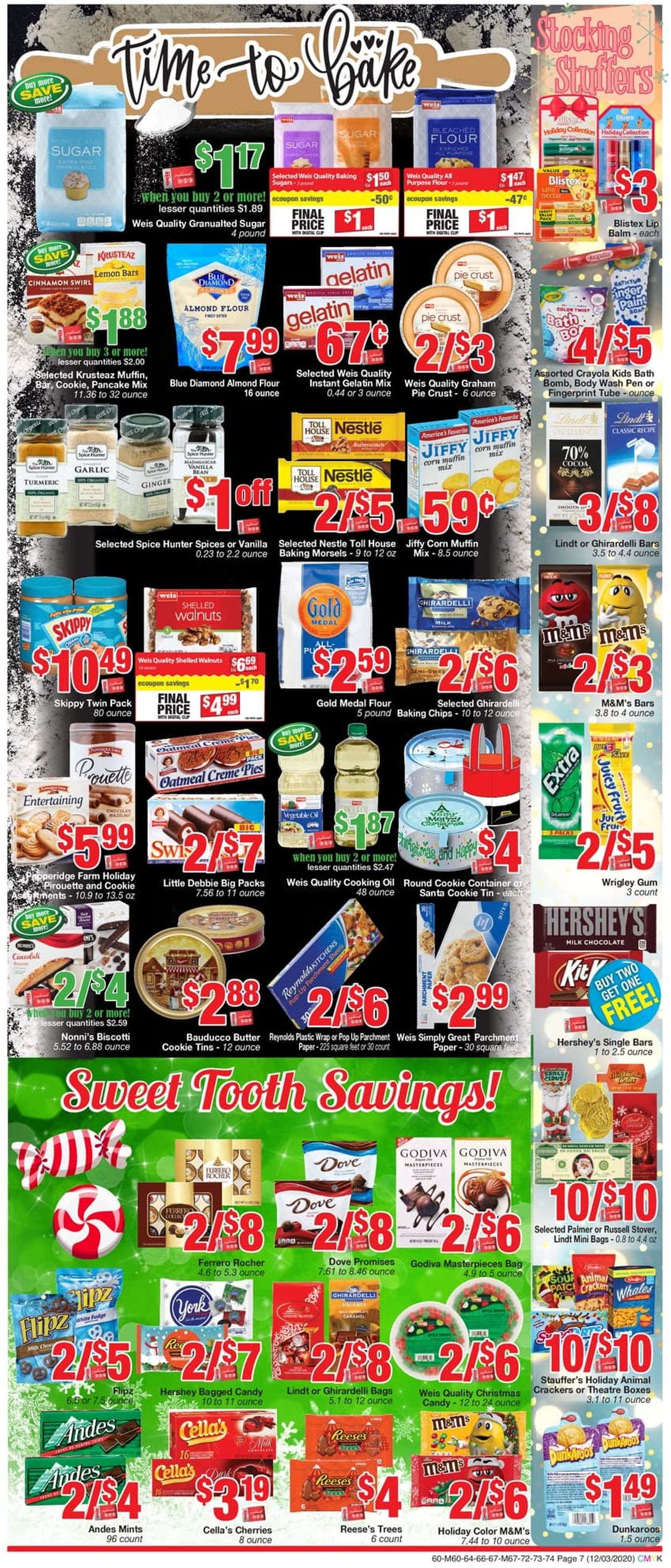 Catalogue Weis from 12/03/2020