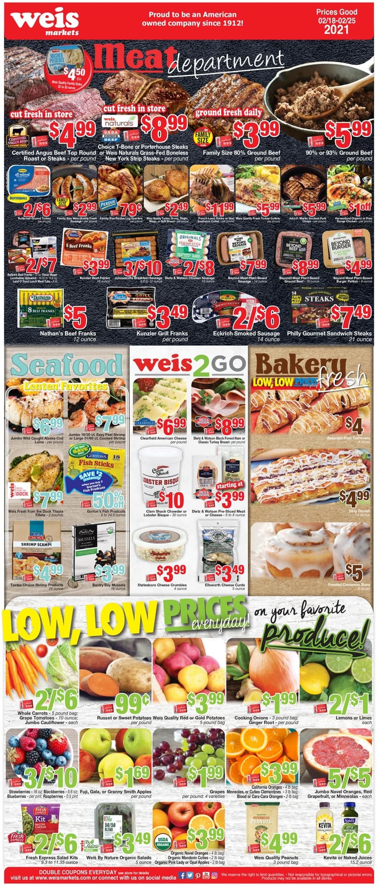 Catalogue Weis from 02/18/2021