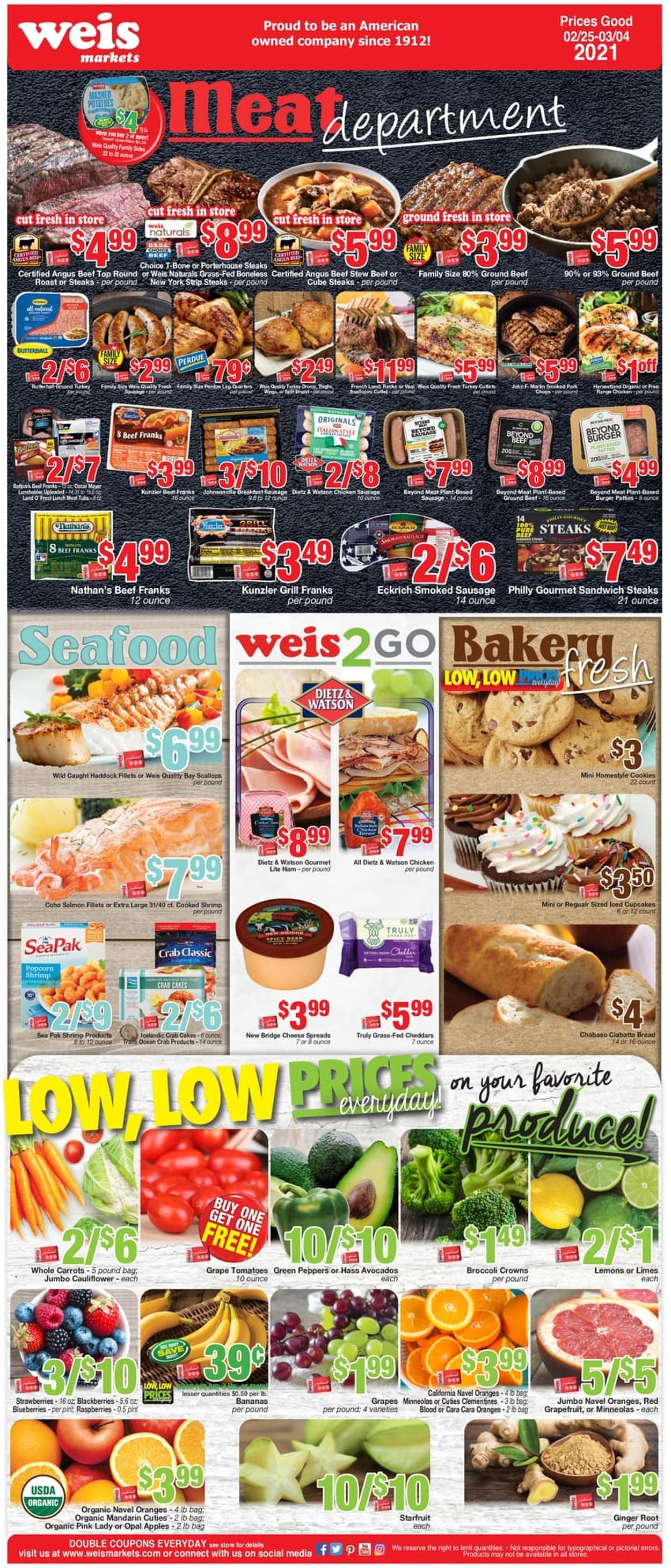 Catalogue Weis from 02/25/2021