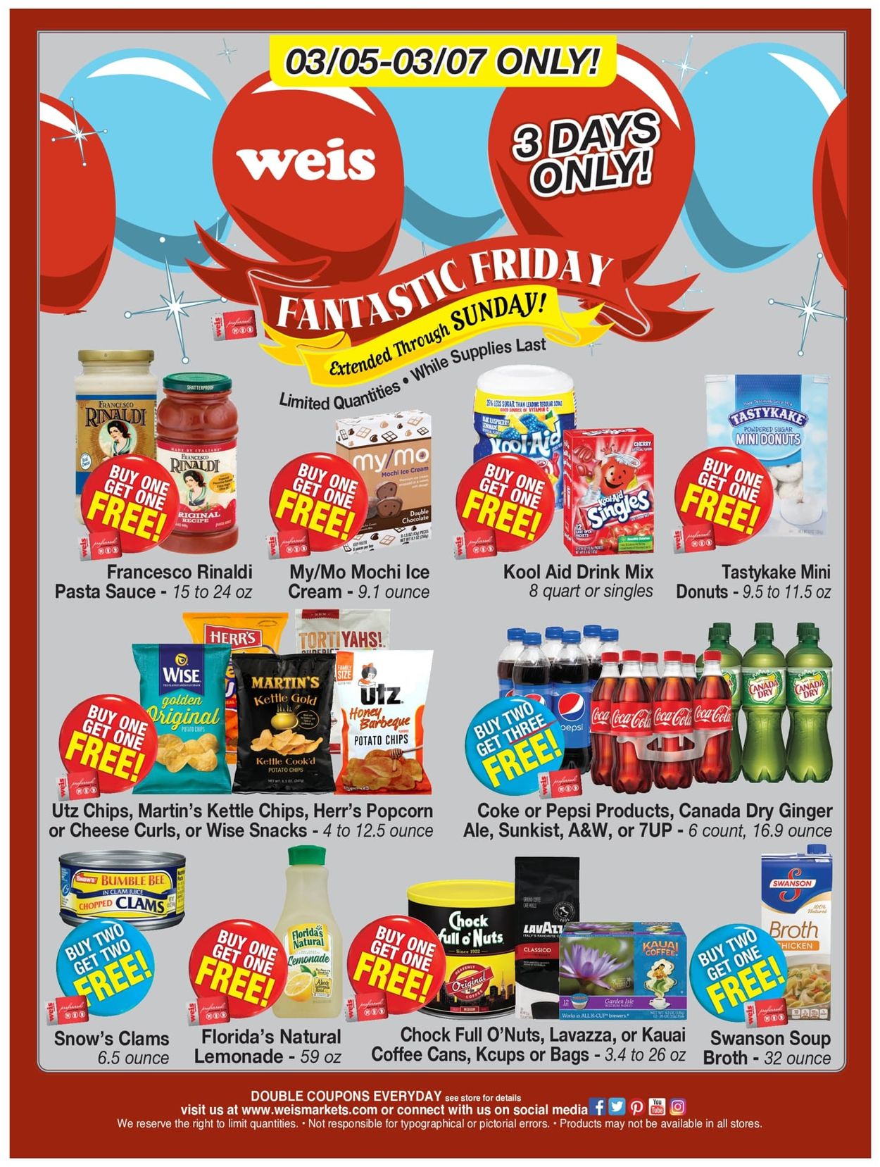 Catalogue Weis from 03/05/2021