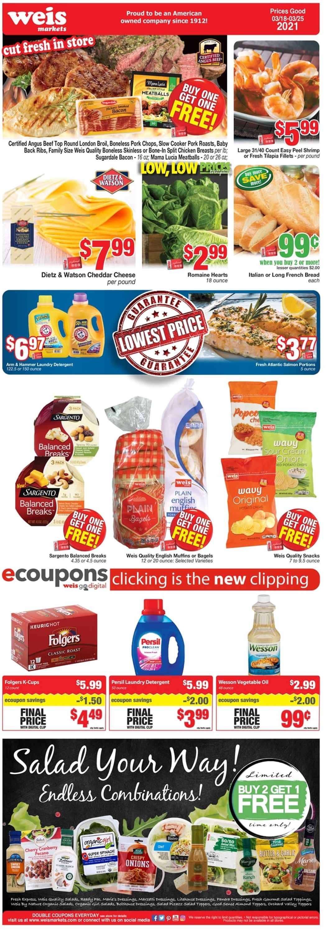 Catalogue Weis from 03/18/2021