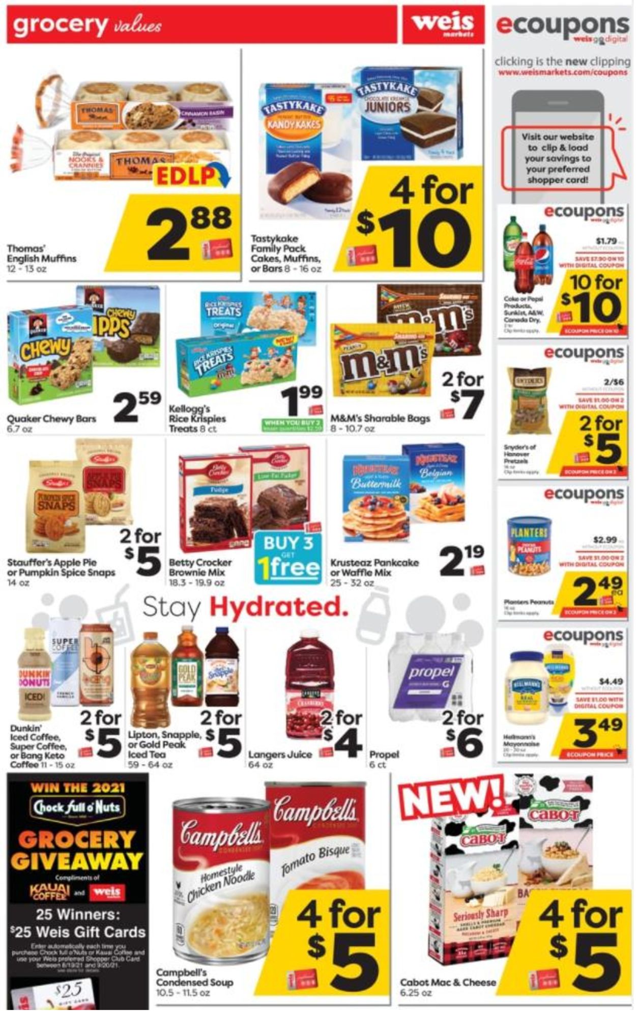 Catalogue Weis from 09/16/2021