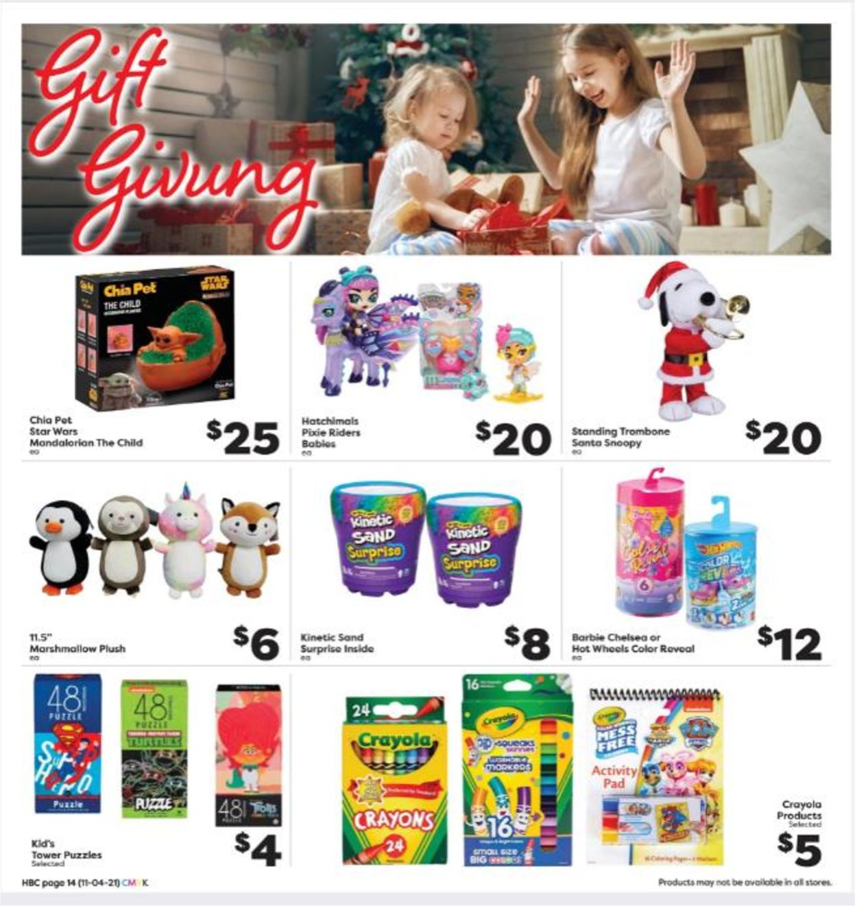 Catalogue Weis HOLIDAY 2021 from 11/04/2021
