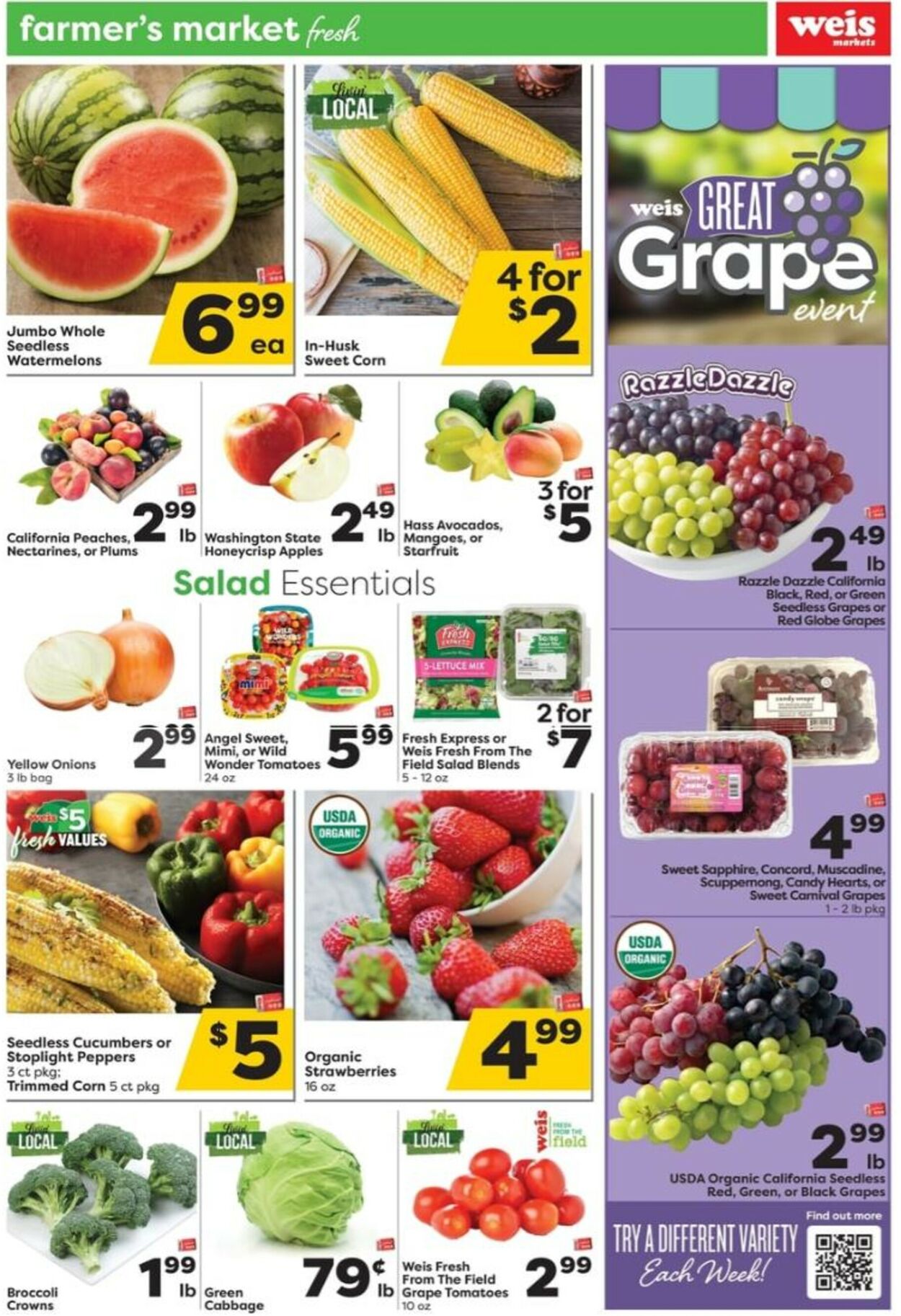Catalogue Weis from 08/25/2022