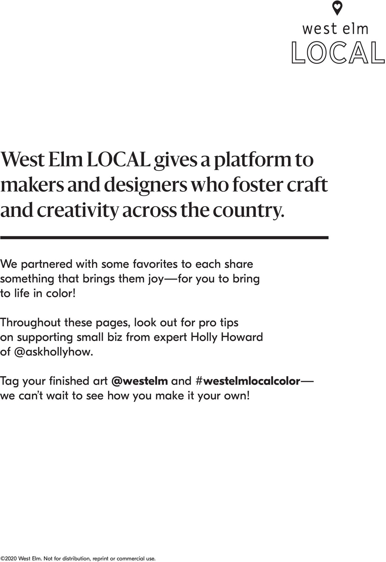 Catalogue West Elm from 10/14/2020