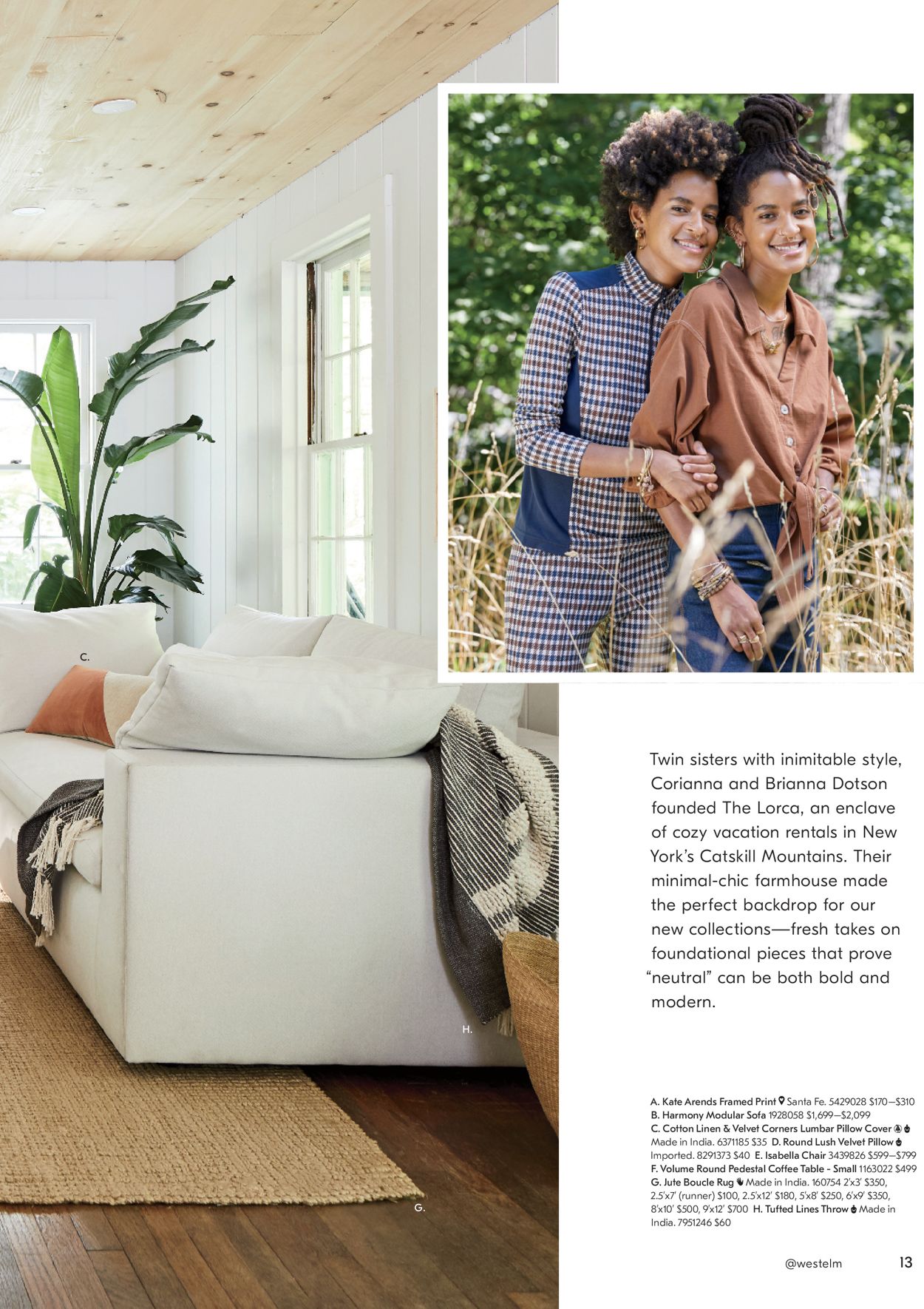 Catalogue West Elm from 10/20/2020