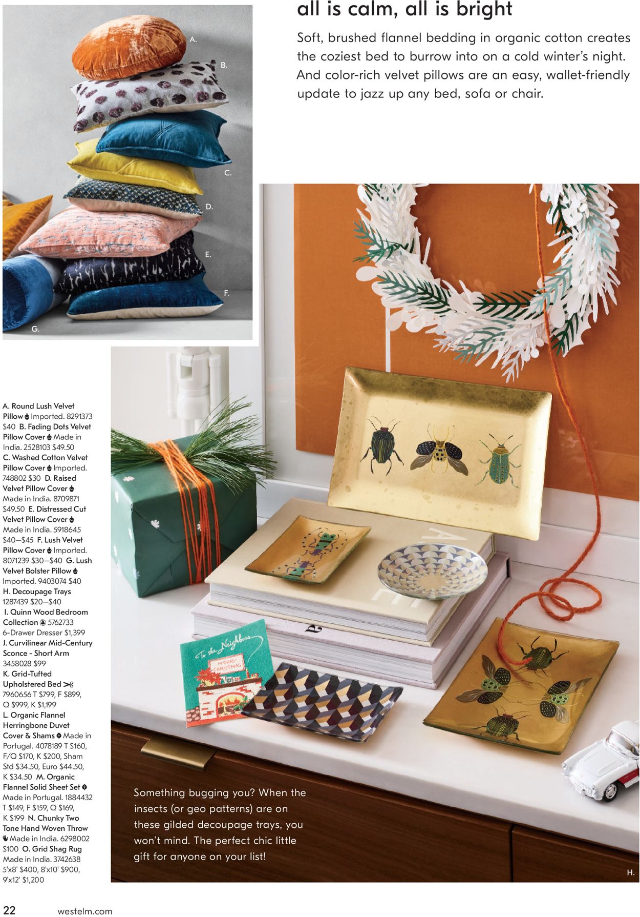 Catalogue West Elm from 10/20/2020