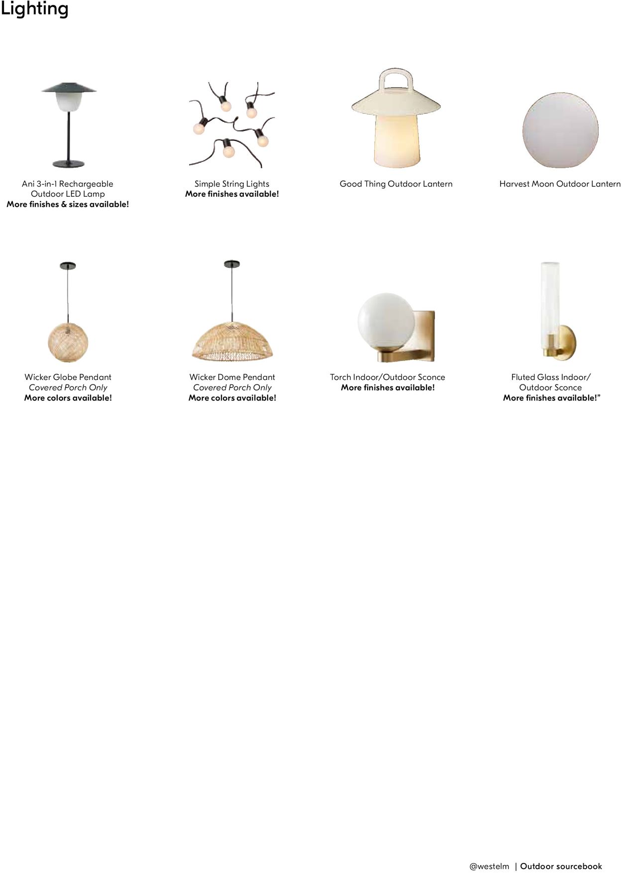 Catalogue West Elm from 05/05/2022