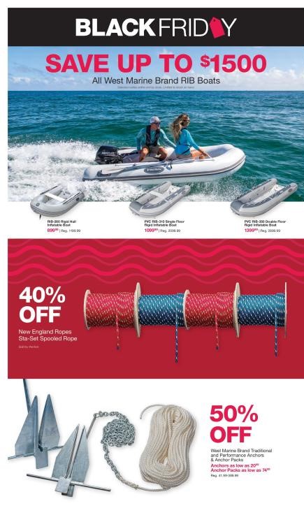 Catalogue West Marine 2019 from 11/28/2019