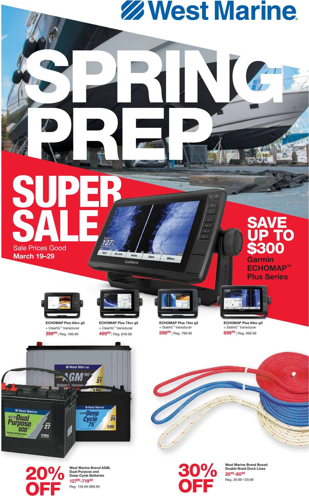 West Marine Current weekly ad 03/16 03/31/2020