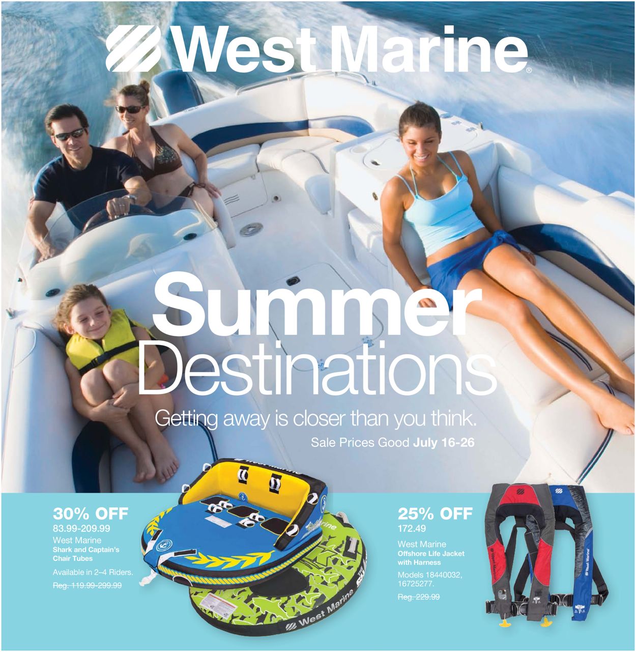 Catalogue West Marine from 07/16/2020