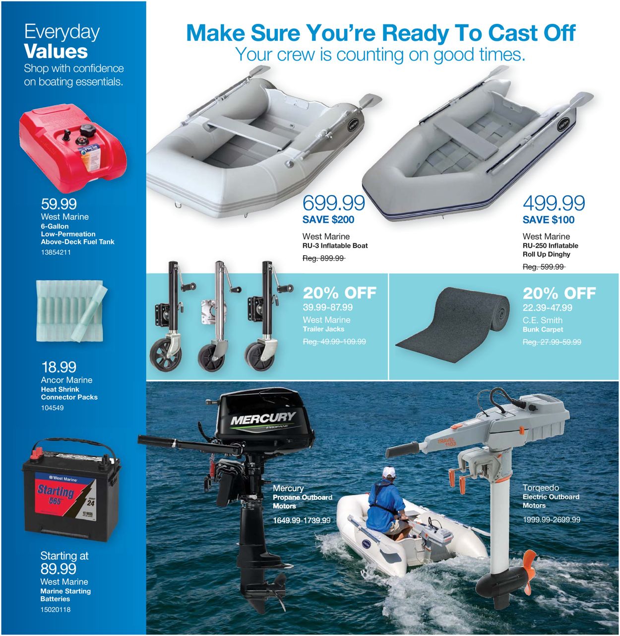 West Marine Current weekly ad 07/16 - 07/26/2020 [10] - frequent-ads.com