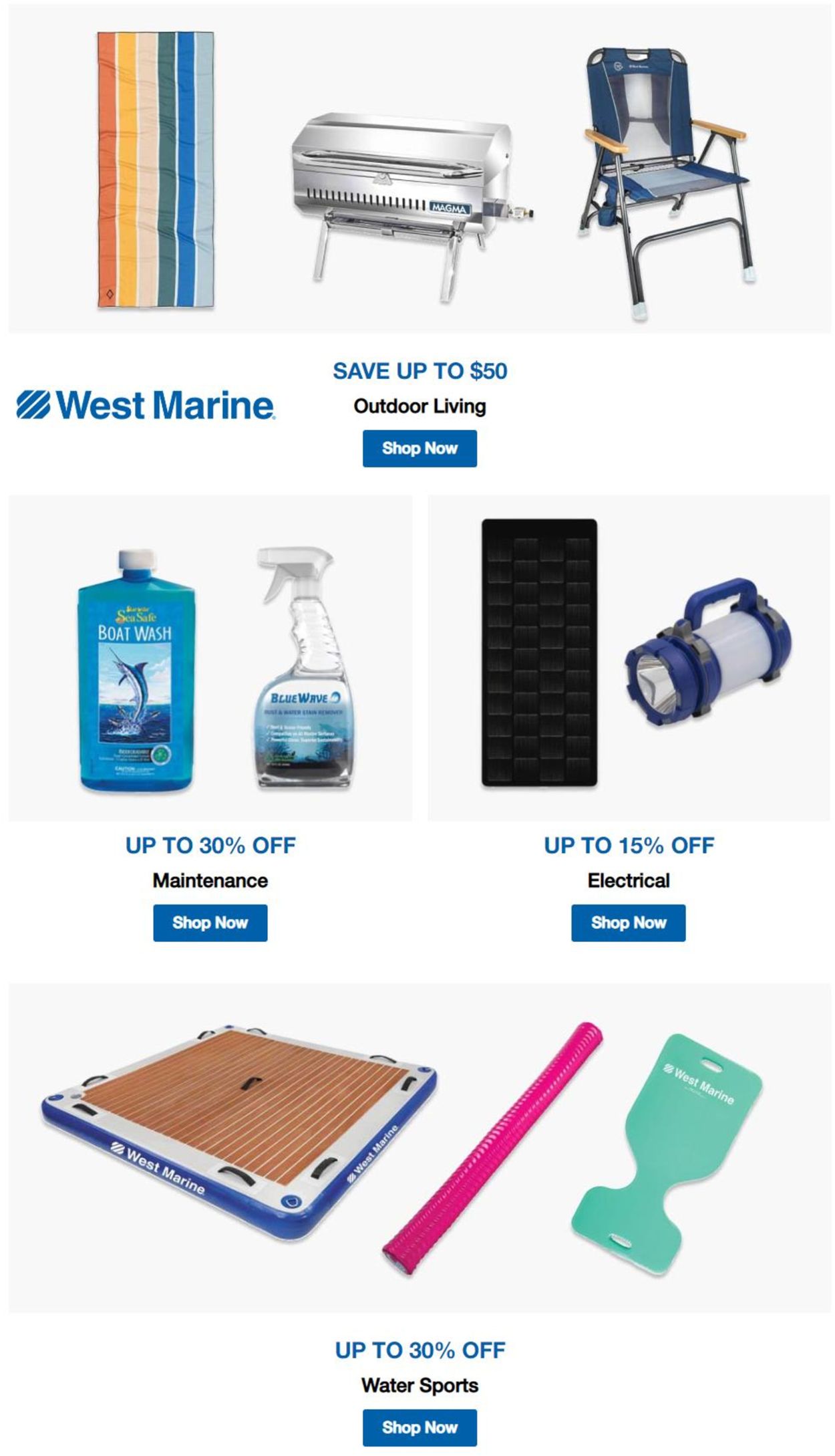 Catalogue West Marine from 08/29/2022