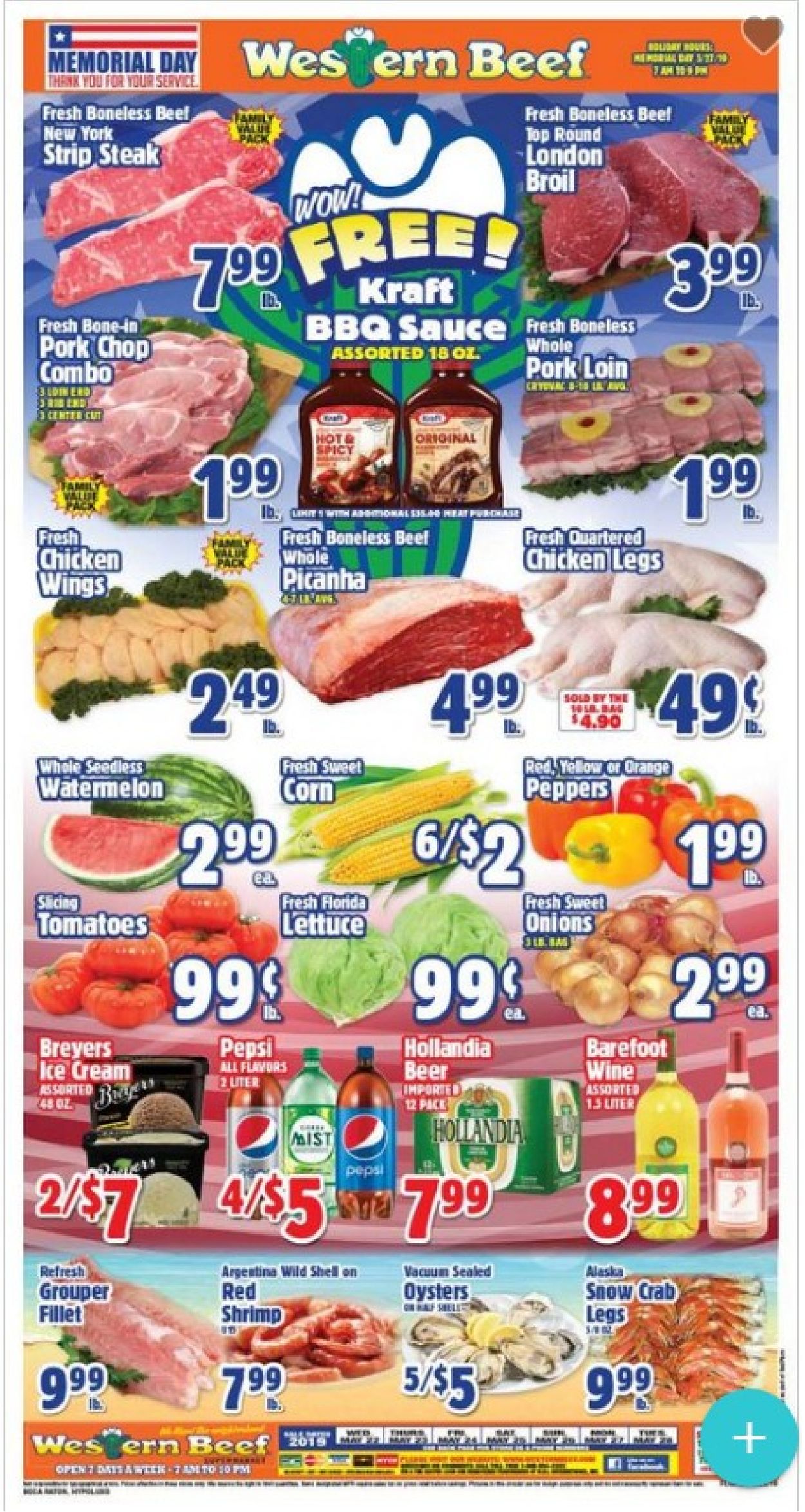 Catalogue Western Beef from 05/22/2019