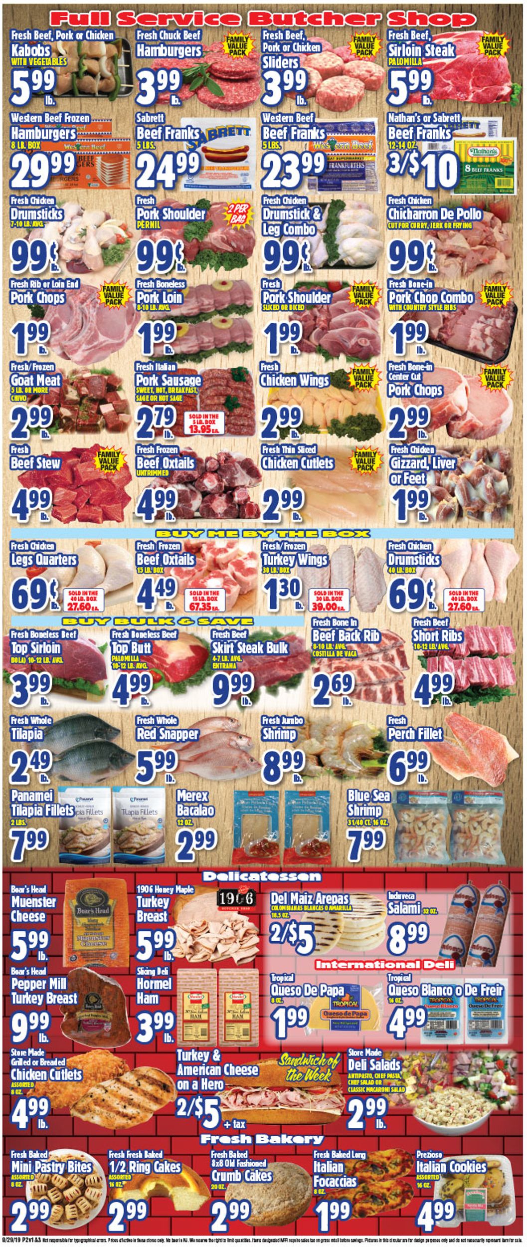 Catalogue Western Beef from 08/29/2019