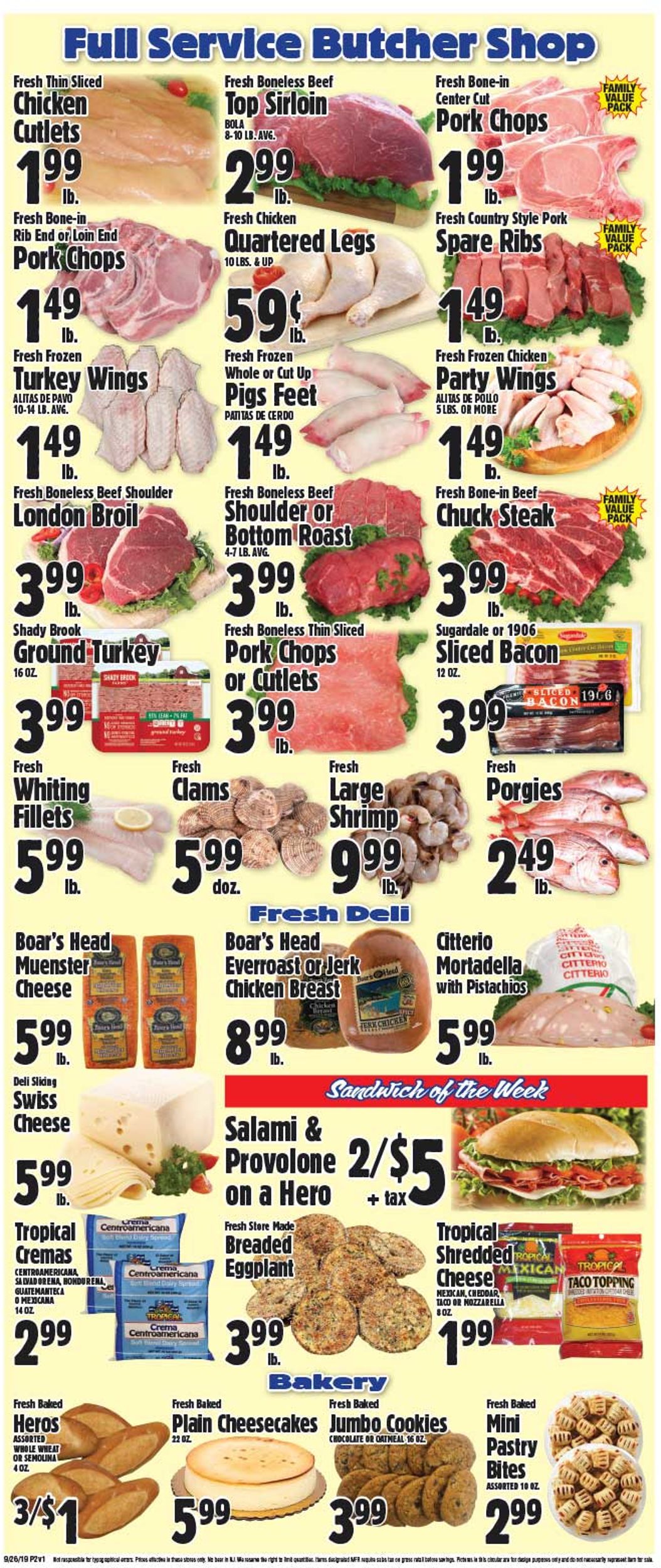 Catalogue Western Beef from 09/26/2019