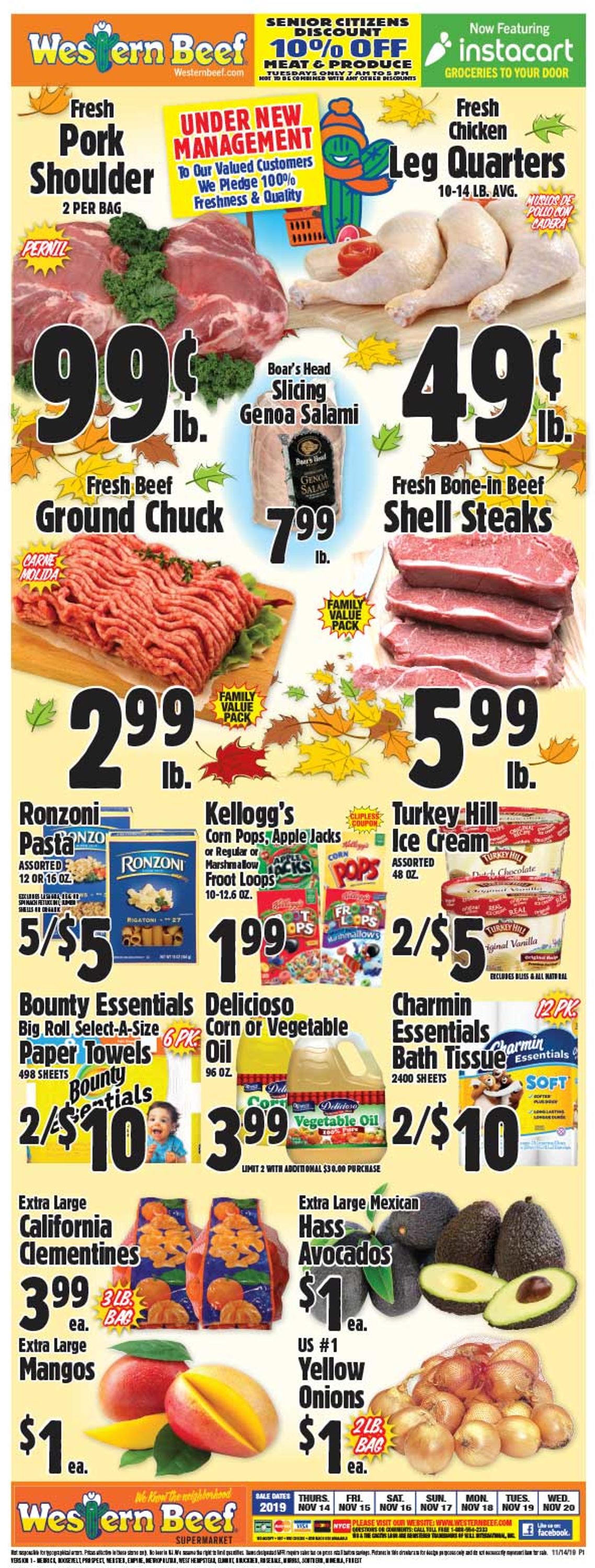 Catalogue Western Beef from 11/14/2019