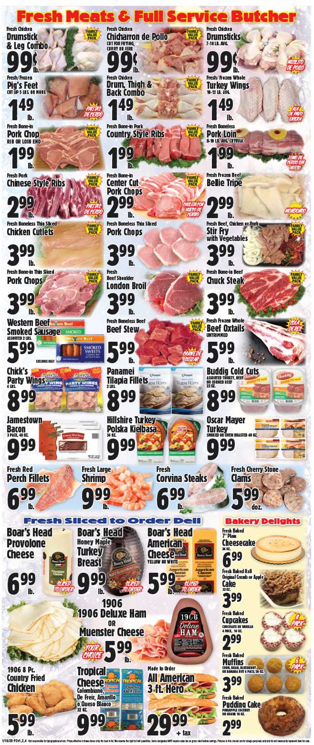 Catalogue Western Beef from 01/16/2020