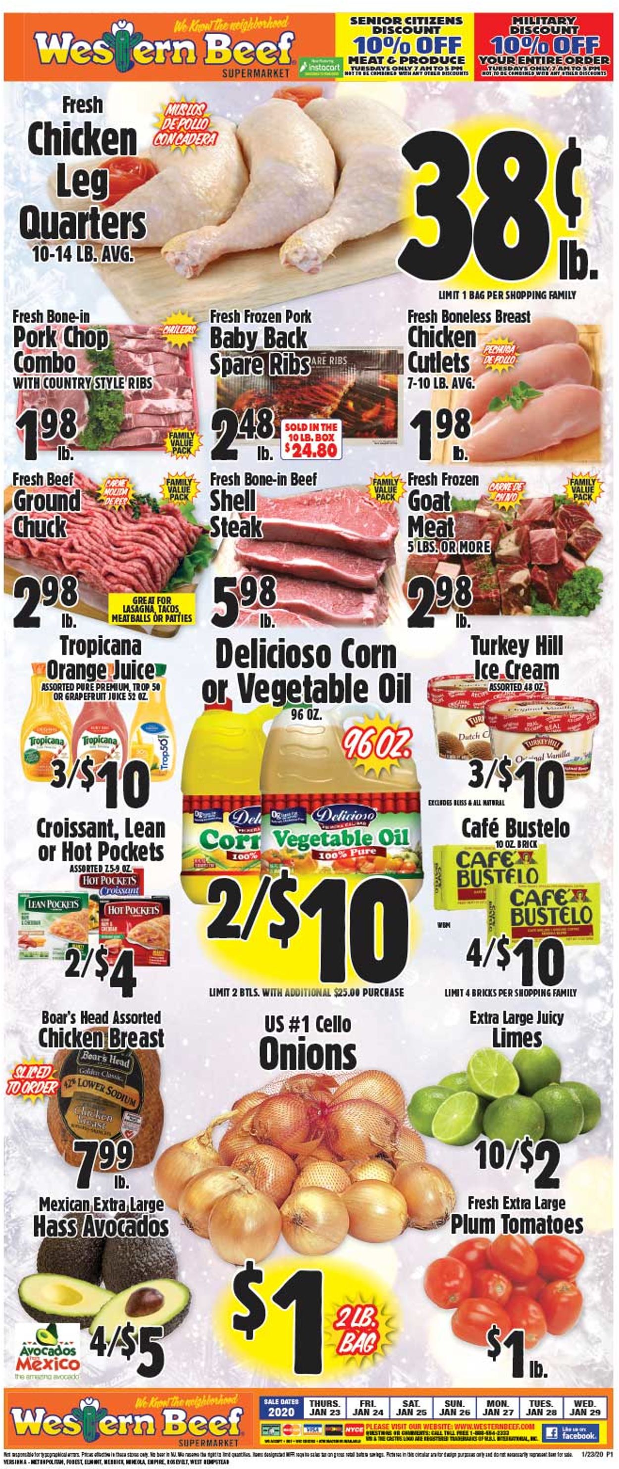 Catalogue Western Beef from 01/23/2020