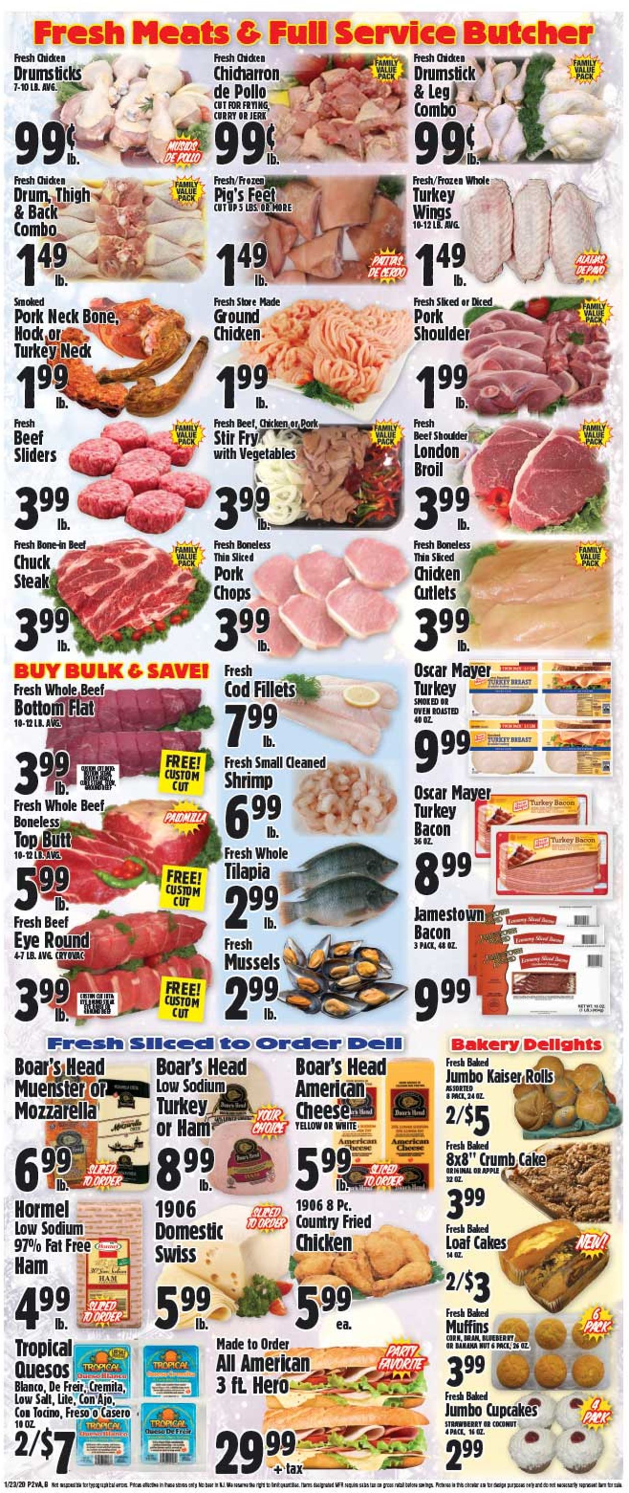Catalogue Western Beef from 01/23/2020