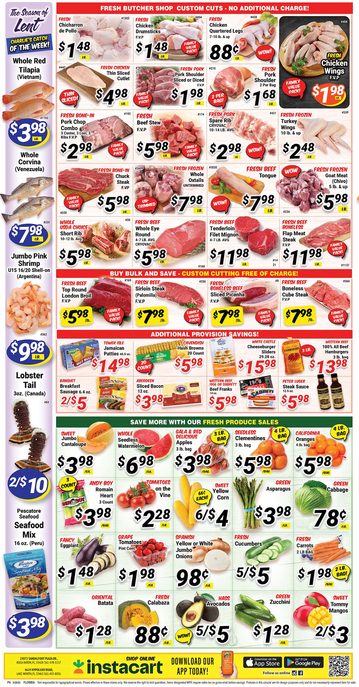 Catalogue Western Beef from 03/29/2023
